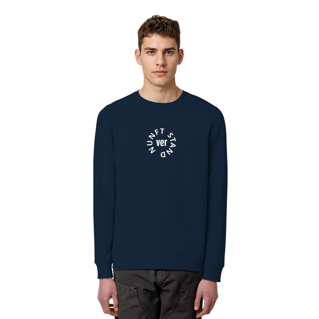 WHITE FRONT (K4) - Organic Basic Unisex Sweatshirt