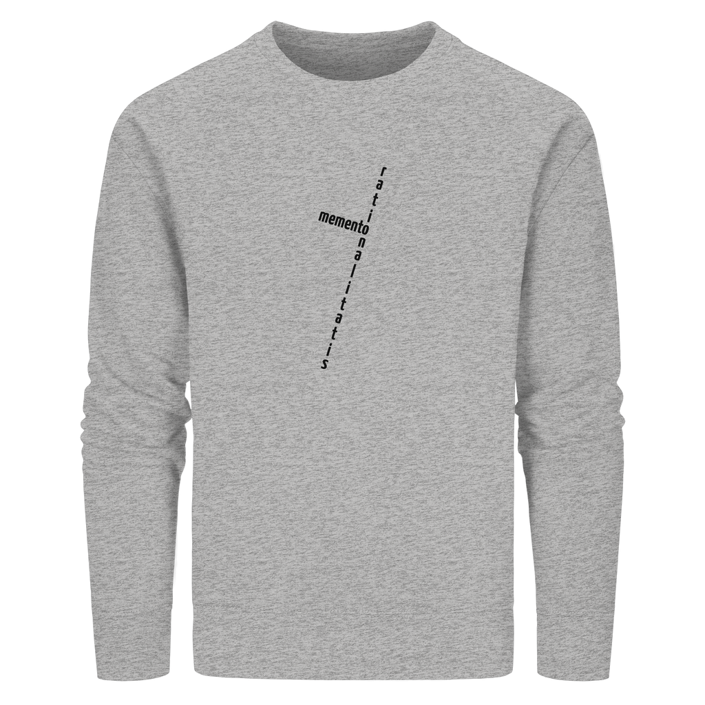 BLACK FRONT (K2) - Organic Basic Unisex Sweatshirt