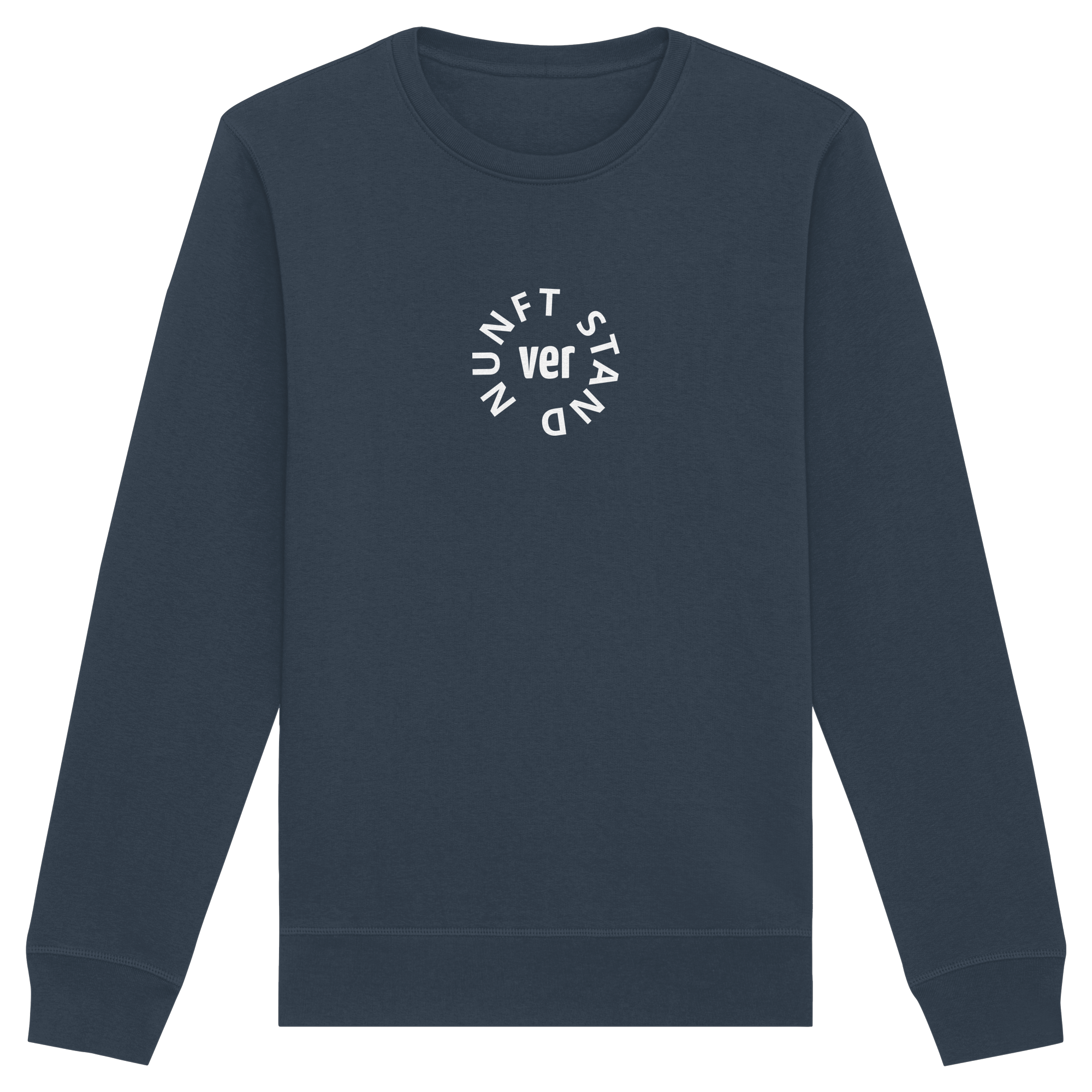 WHITE FRONT (K4) - Organic Basic Unisex Sweatshirt
