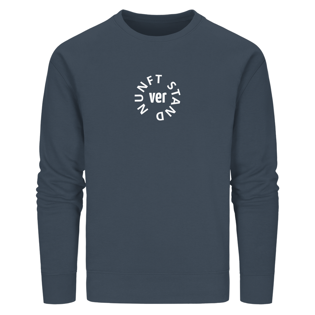 WHITE FRONT (K4) - Organic Basic Unisex Sweatshirt