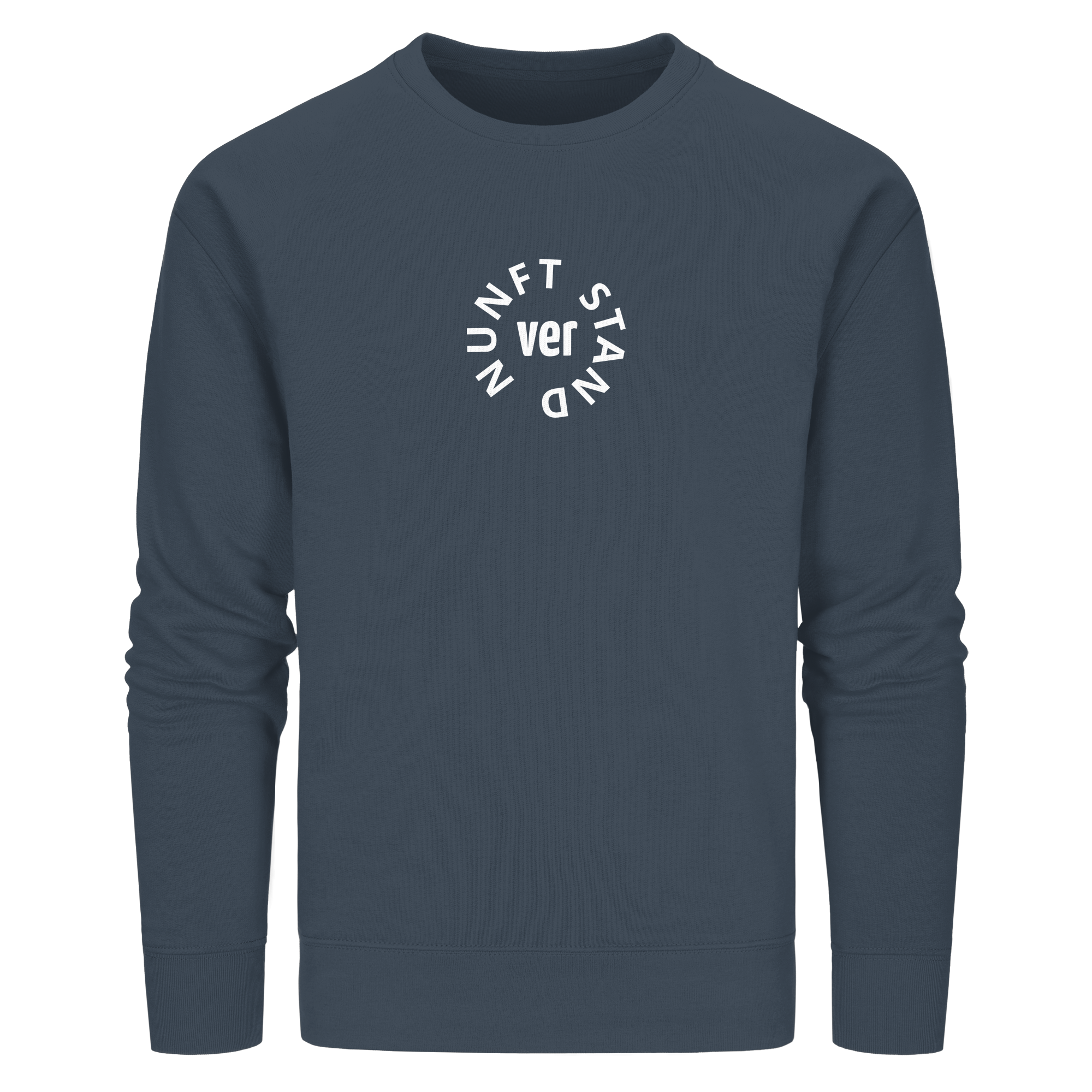 WHITE FRONT (K4) - Organic Basic Unisex Sweatshirt