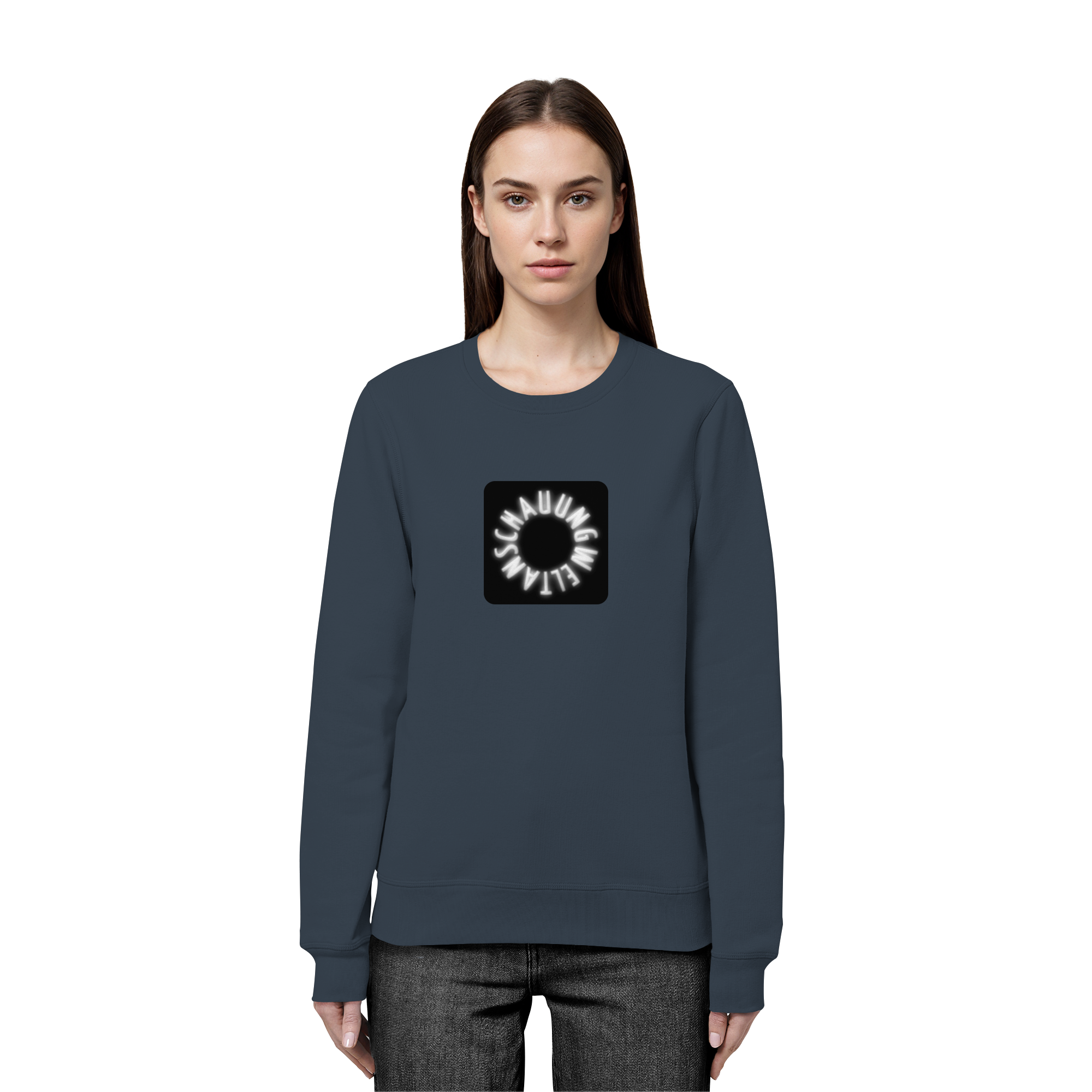 WHITE FRONT (K5) - Organic Basic Unisex Sweatshirt