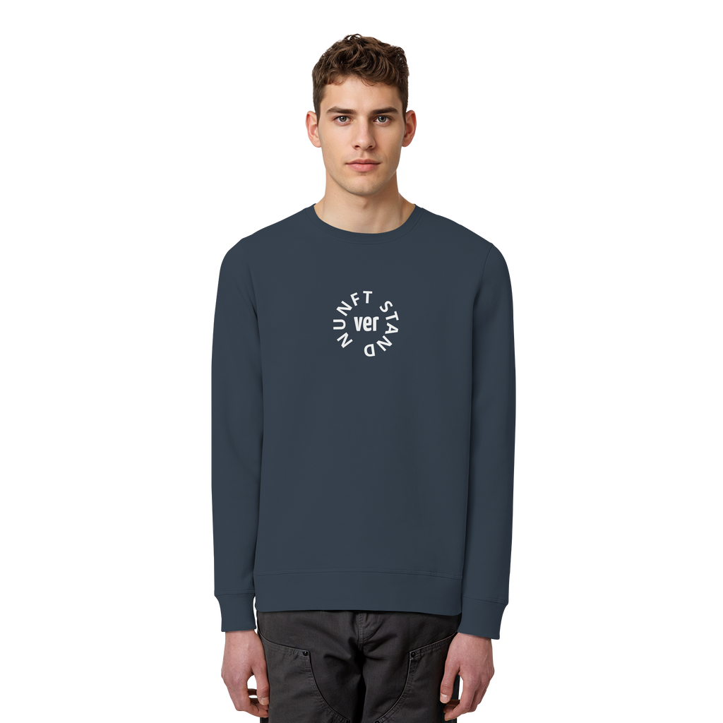 WHITE FRONT (K4) - Organic Basic Unisex Sweatshirt