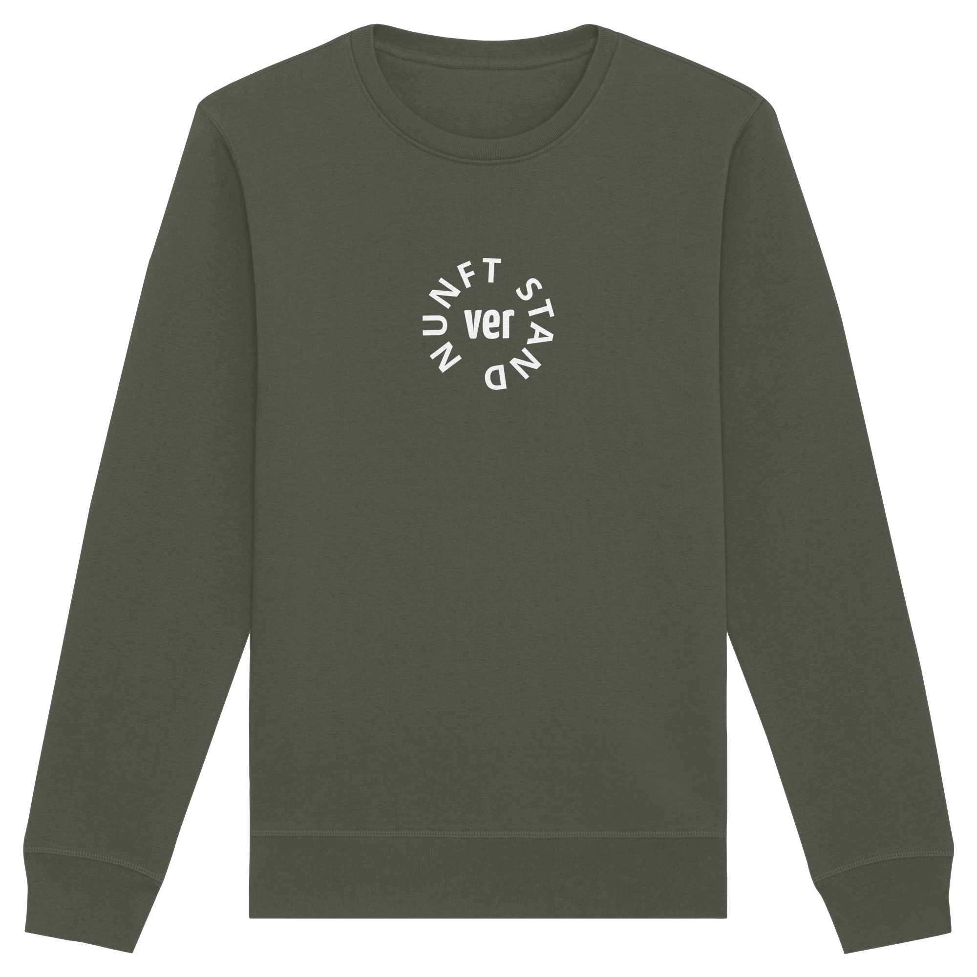 WHITE FRONT (K4) - Organic Basic Unisex Sweatshirt