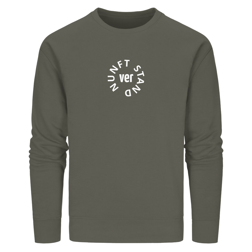 WHITE FRONT (K4) - Organic Basic Unisex Sweatshirt