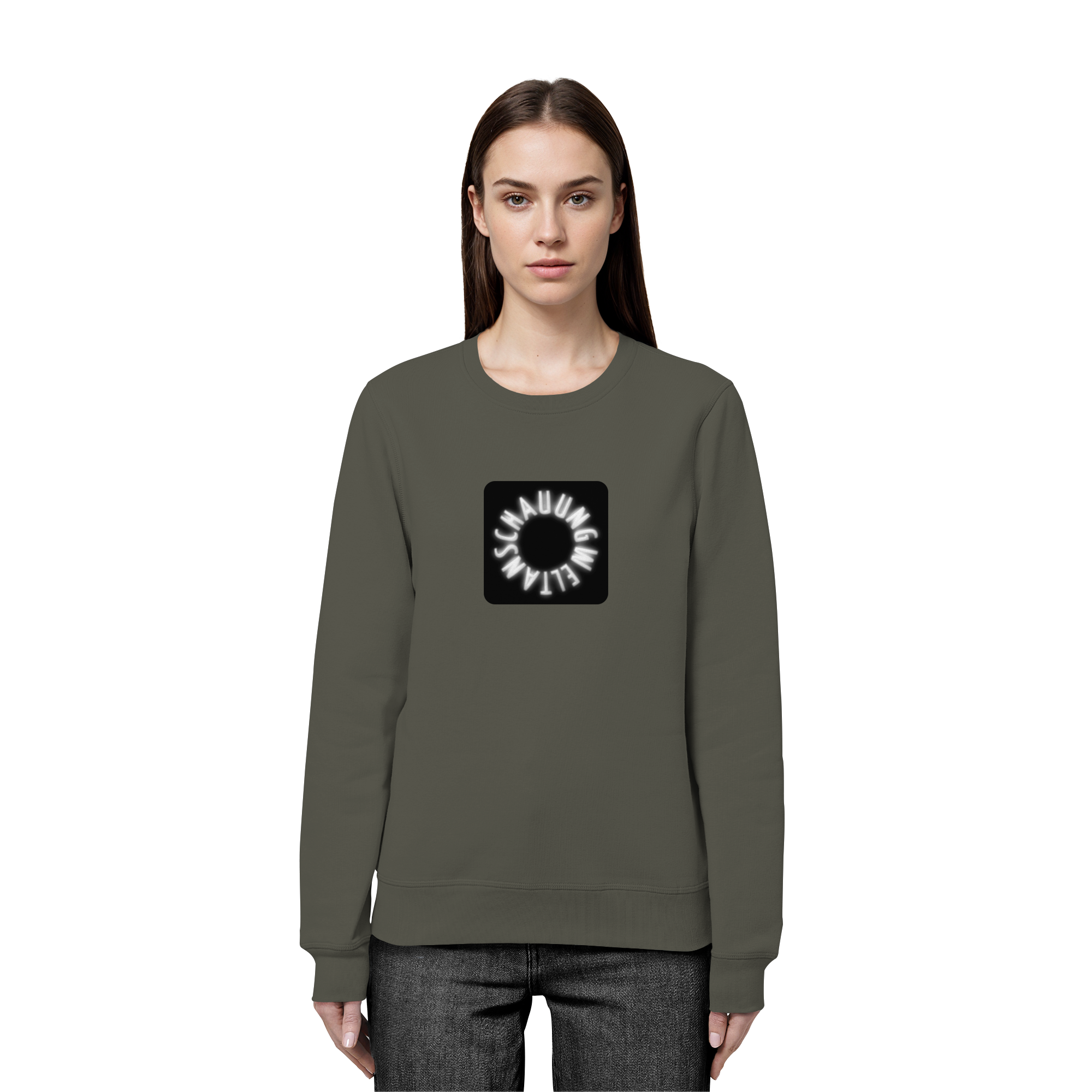 WHITE FRONT (K5) - Organic Basic Unisex Sweatshirt