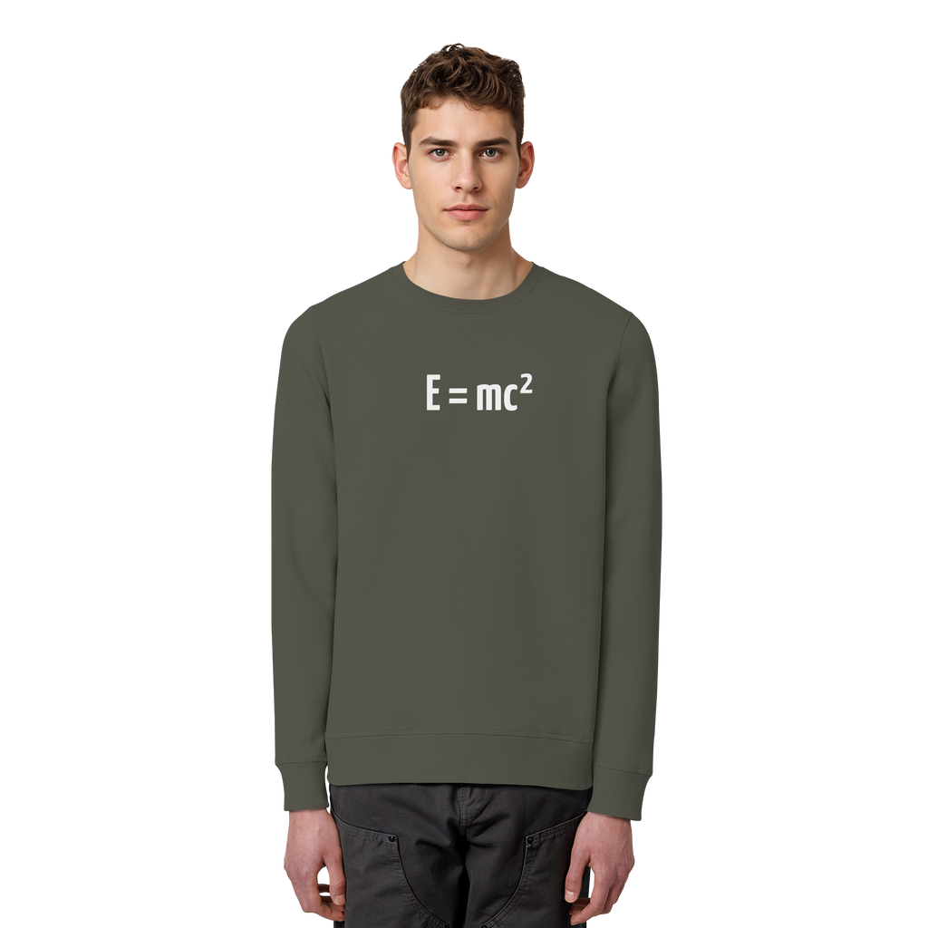 WHITE FRONT (K3) - Organic Basic Unisex Sweatshirt
