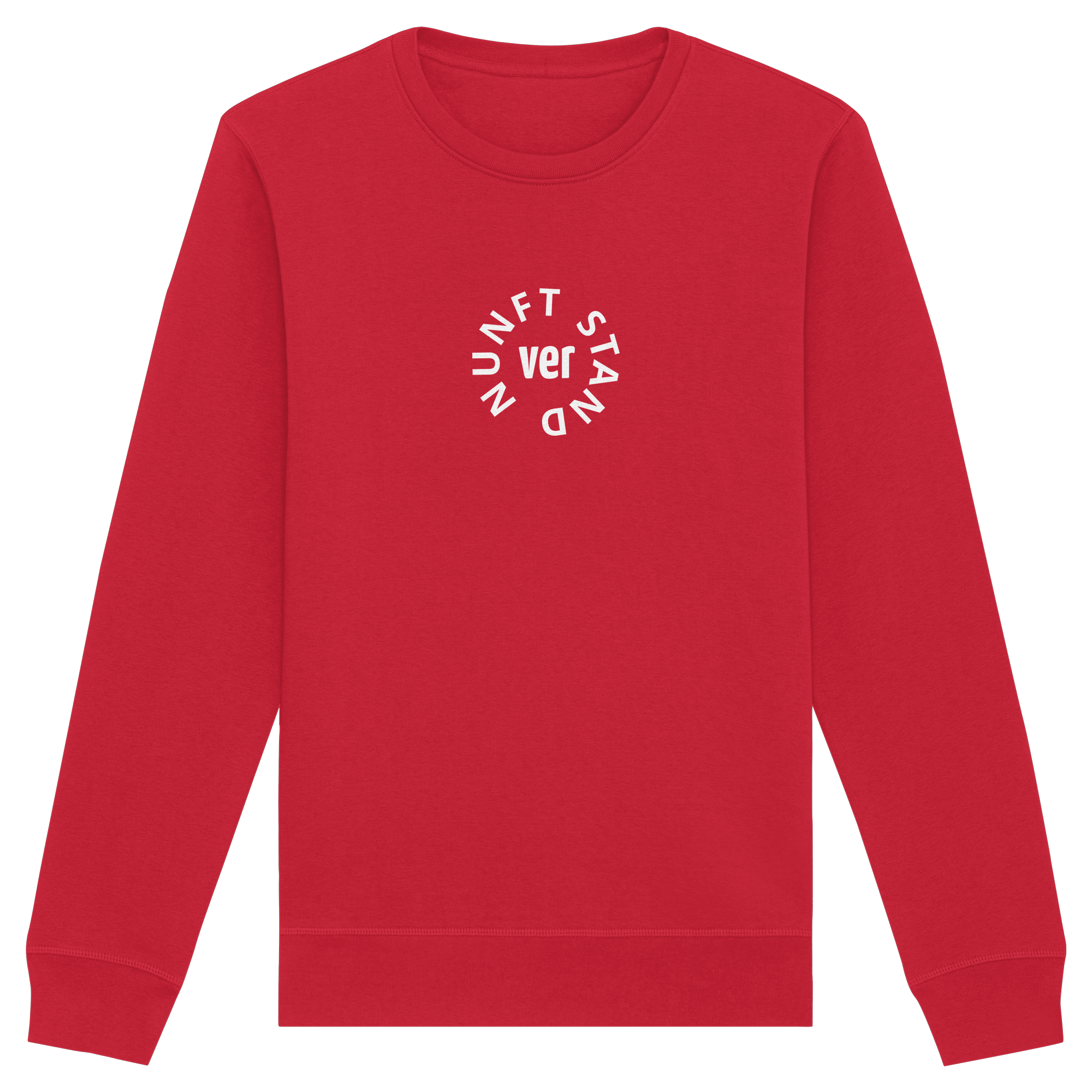 WHITE FRONT (K4) - Organic Basic Unisex Sweatshirt