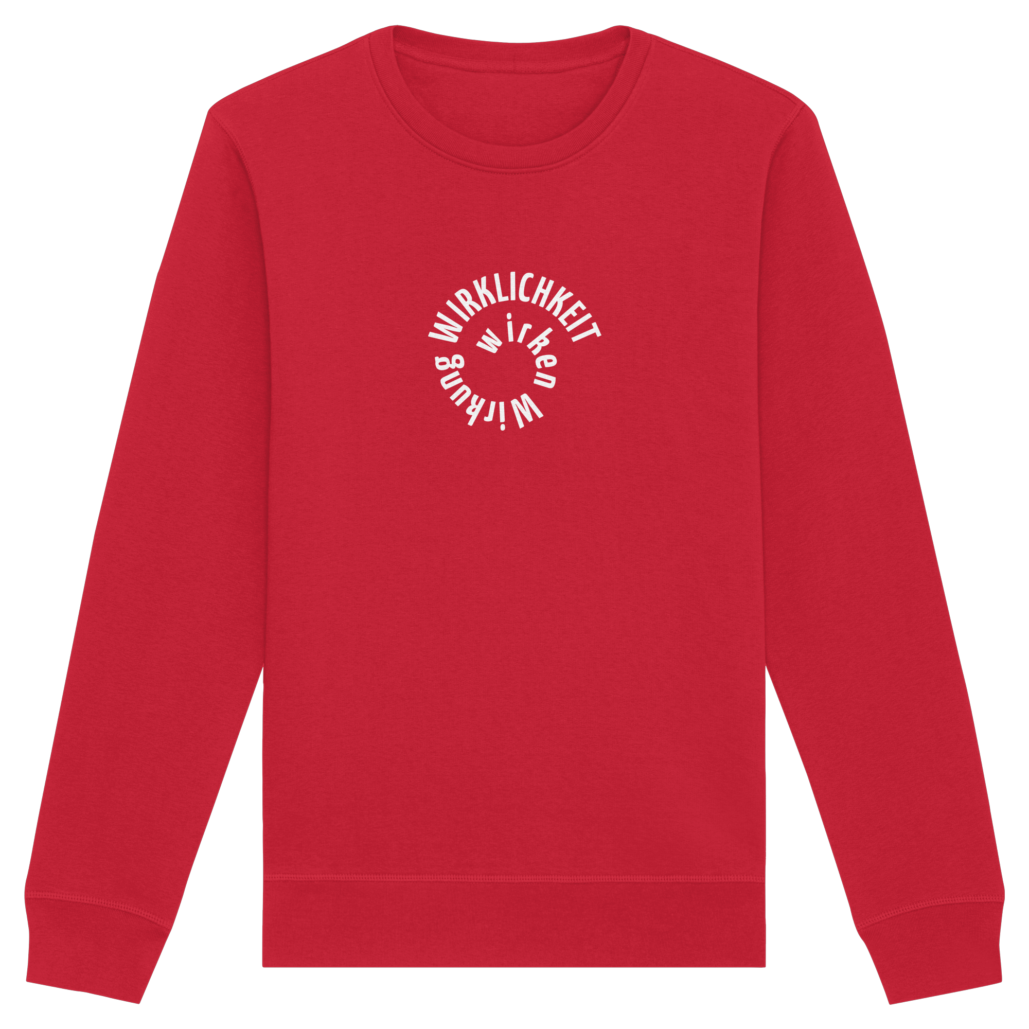 WHITE FRONT (K1) - Organic Basic Unisex Sweatshirt