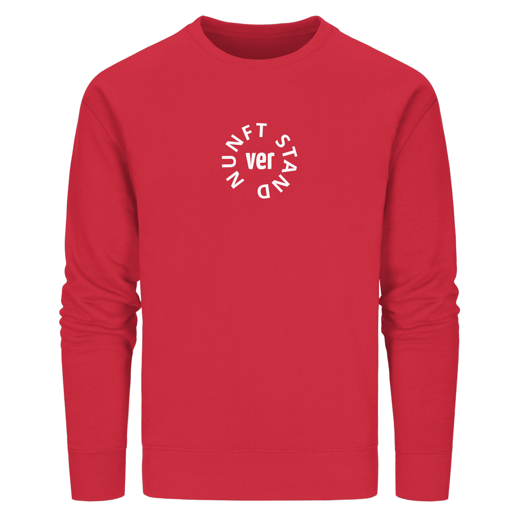 WHITE FRONT (K4) - Organic Basic Unisex Sweatshirt