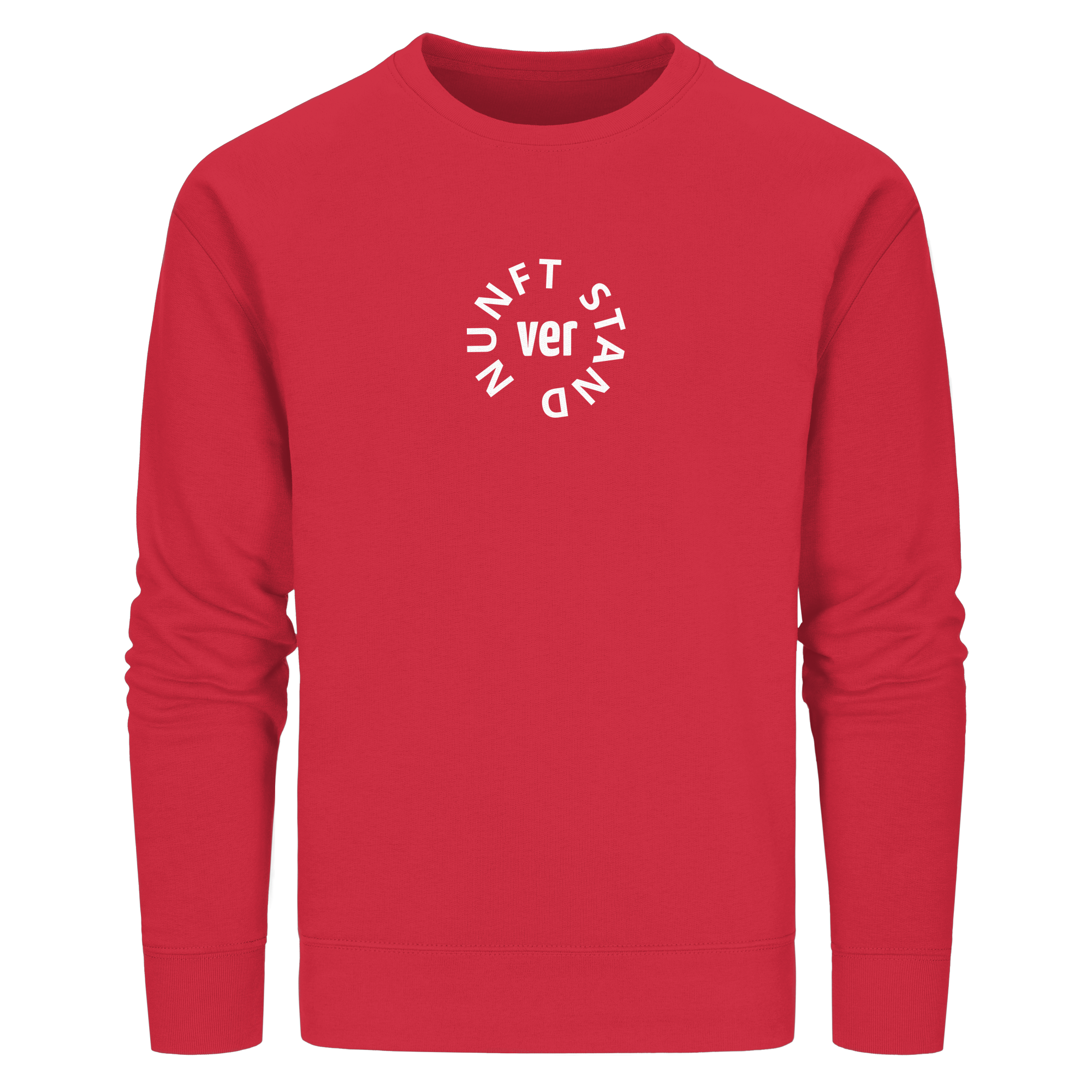 WHITE FRONT (K4) - Organic Basic Unisex Sweatshirt