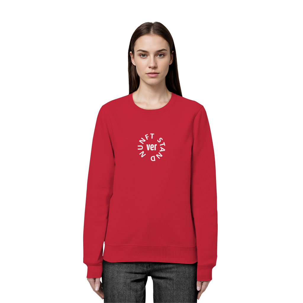 WHITE FRONT (K4) - Organic Basic Unisex Sweatshirt