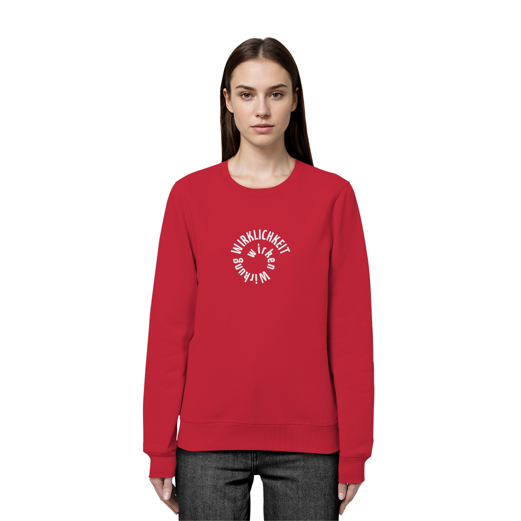 WHITE FRONT (K1) - Organic Basic Unisex Sweatshirt