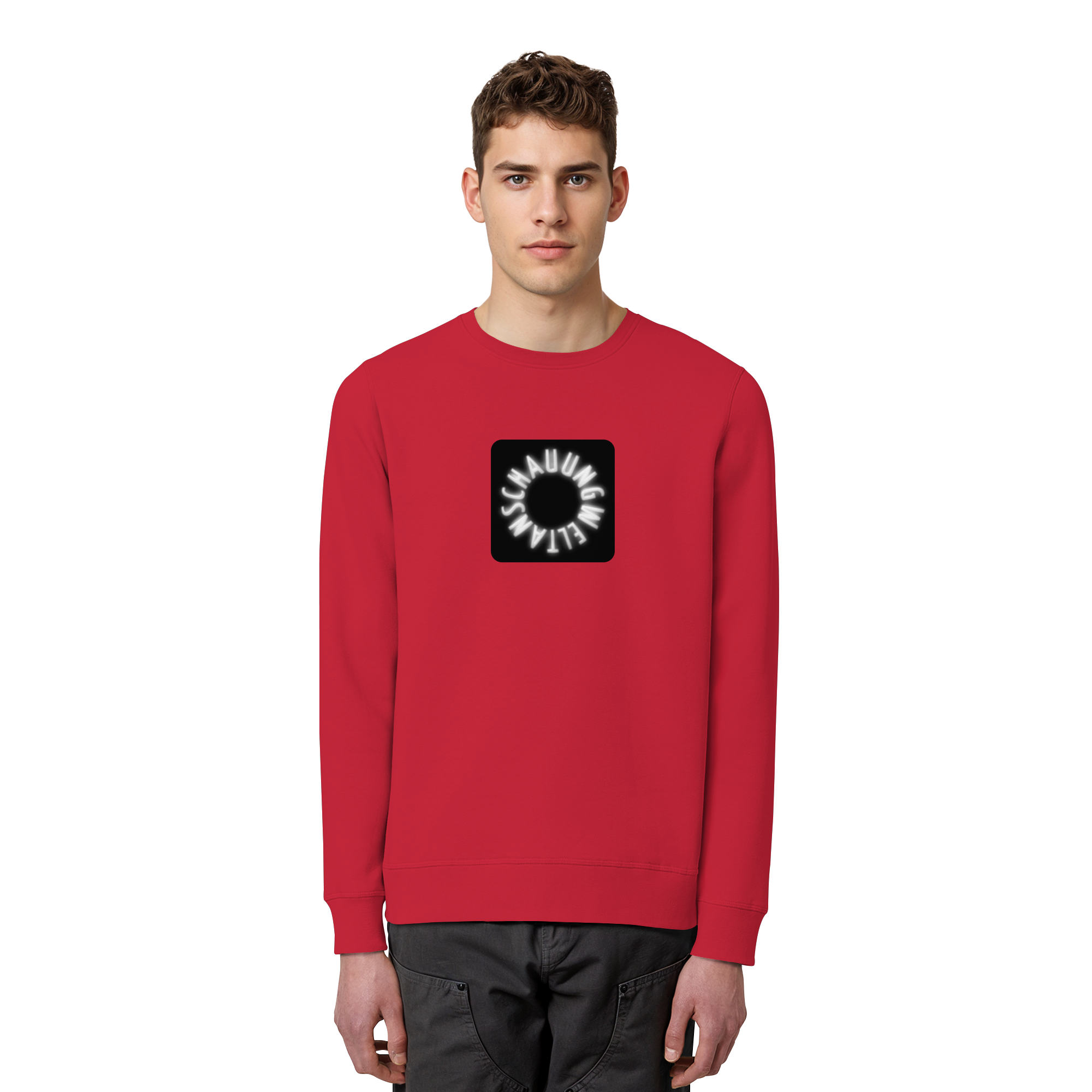 WHITE FRONT (K5) - Organic Basic Unisex Sweatshirt