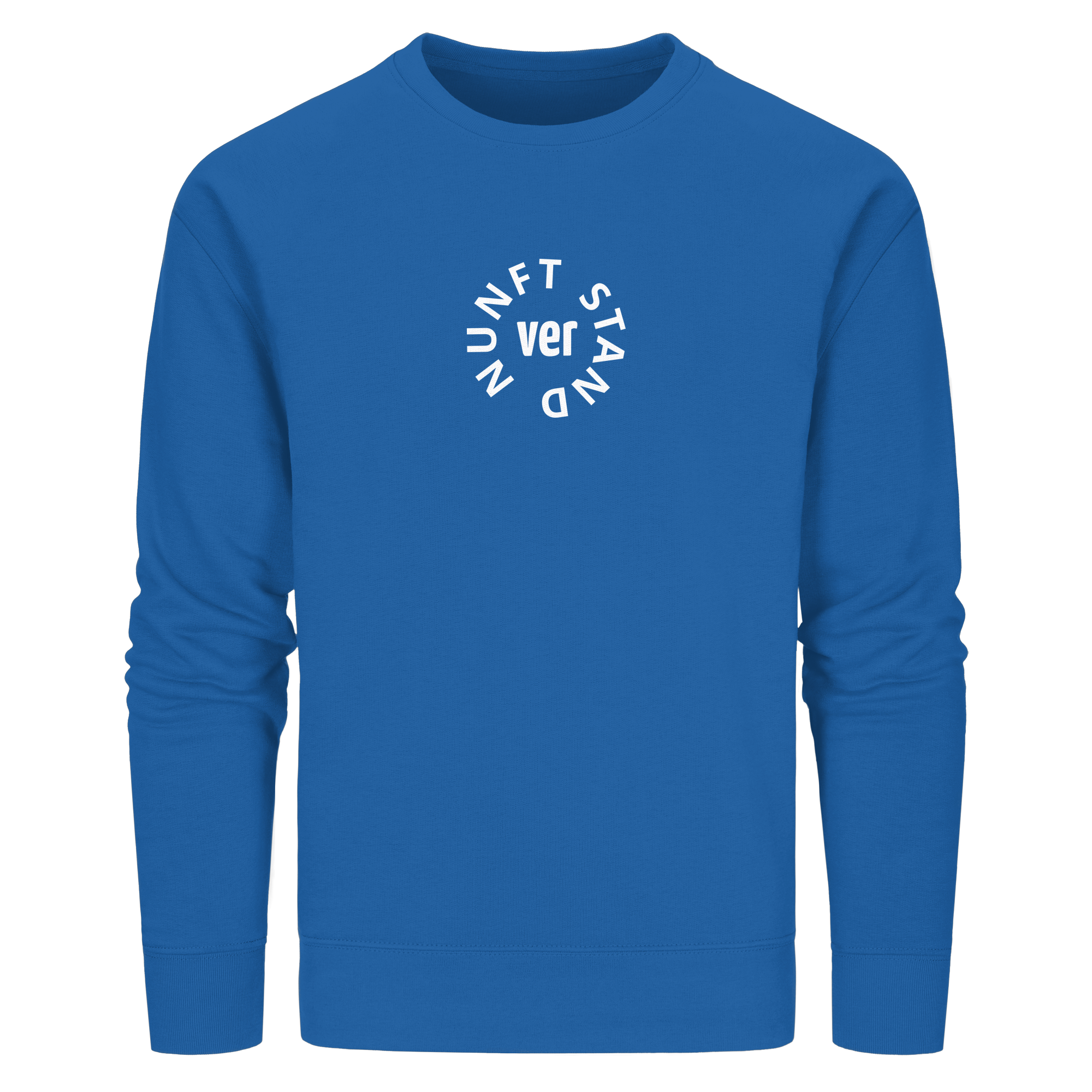 WHITE FRONT (K4) - Organic Basic Unisex Sweatshirt