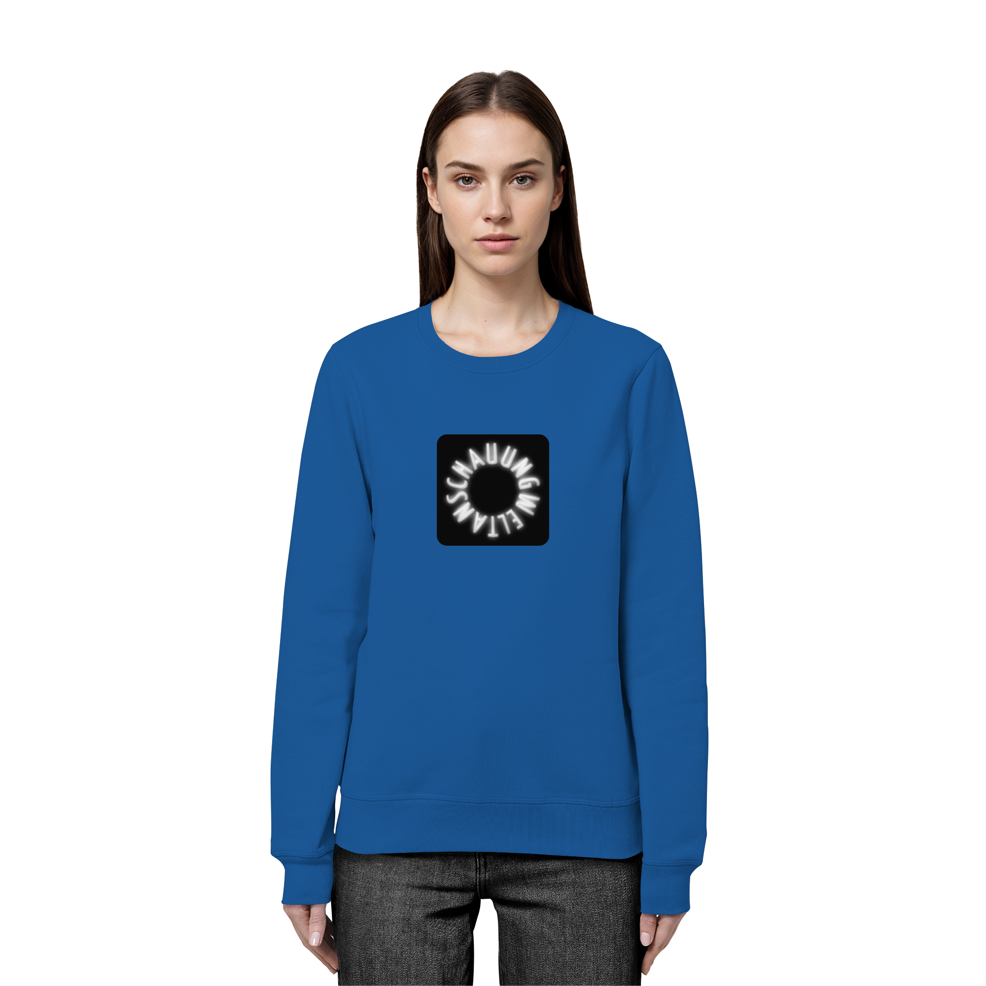 WHITE FRONT (K5) - Organic Basic Unisex Sweatshirt