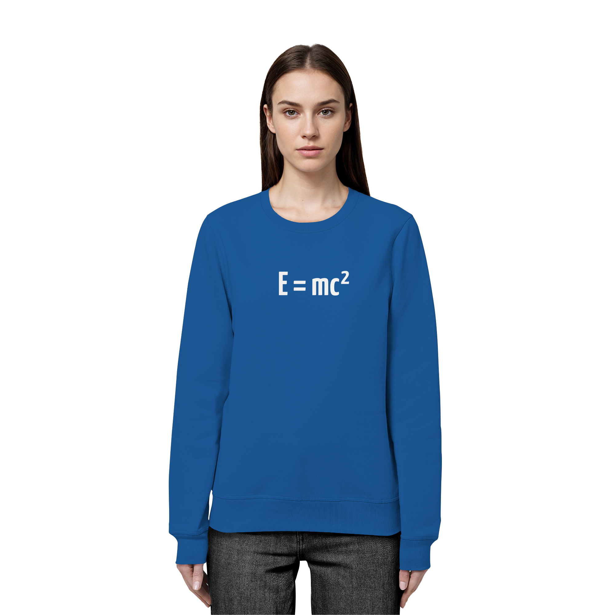 WHITE FRONT (K3) - Organic Basic Unisex Sweatshirt