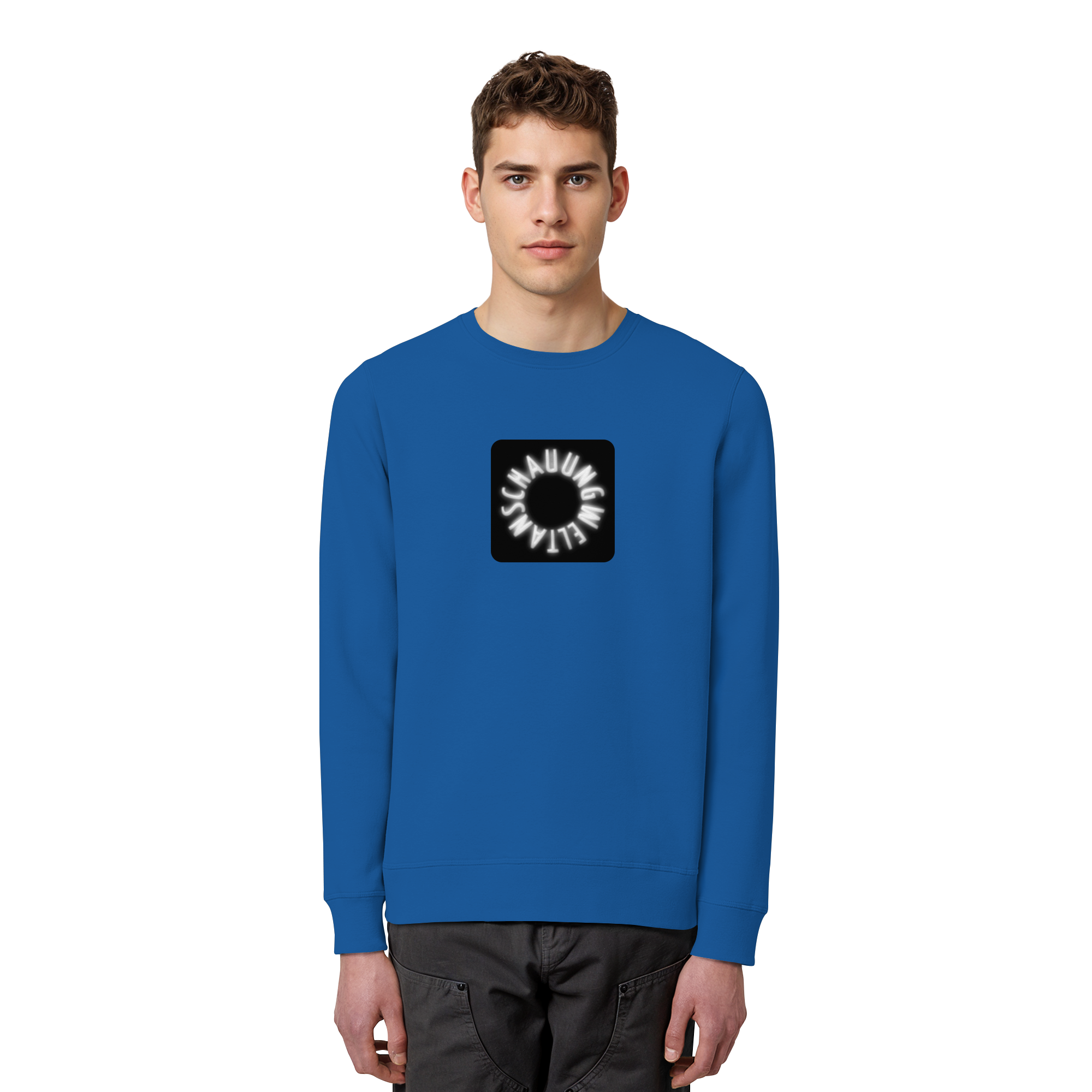 WHITE FRONT (K5) - Organic Basic Unisex Sweatshirt