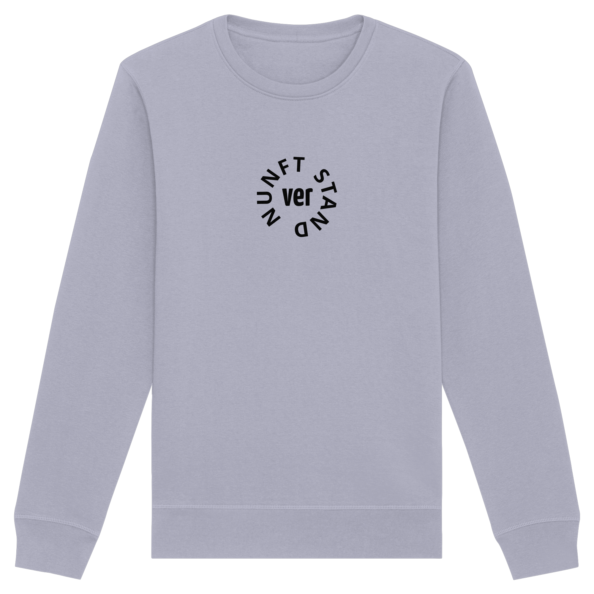 BLACK FRONT (K4) - Organic Basic Unisex Sweatshirt