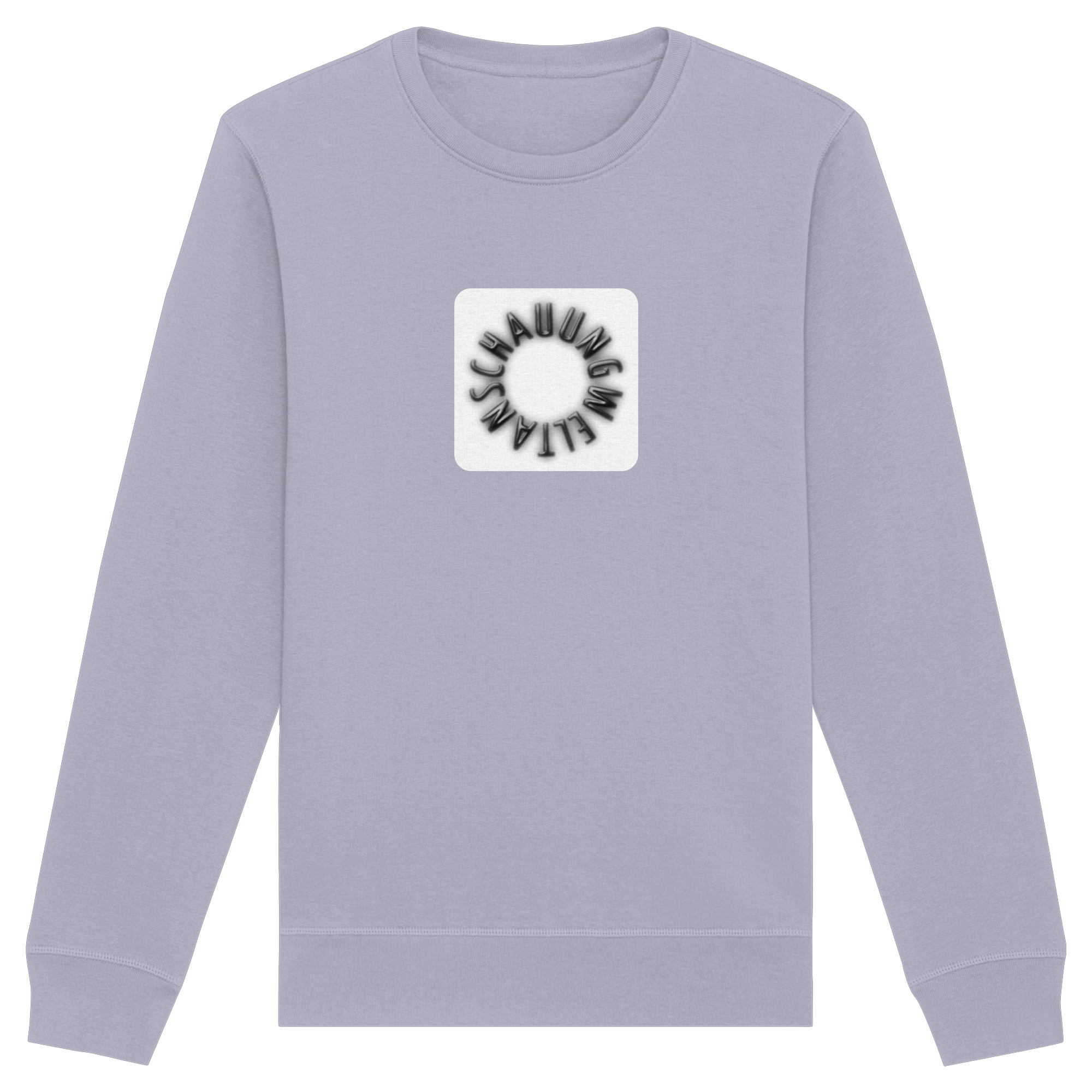 BLACK FRONT (K5) - Organic Basic Unisex Sweatshirt