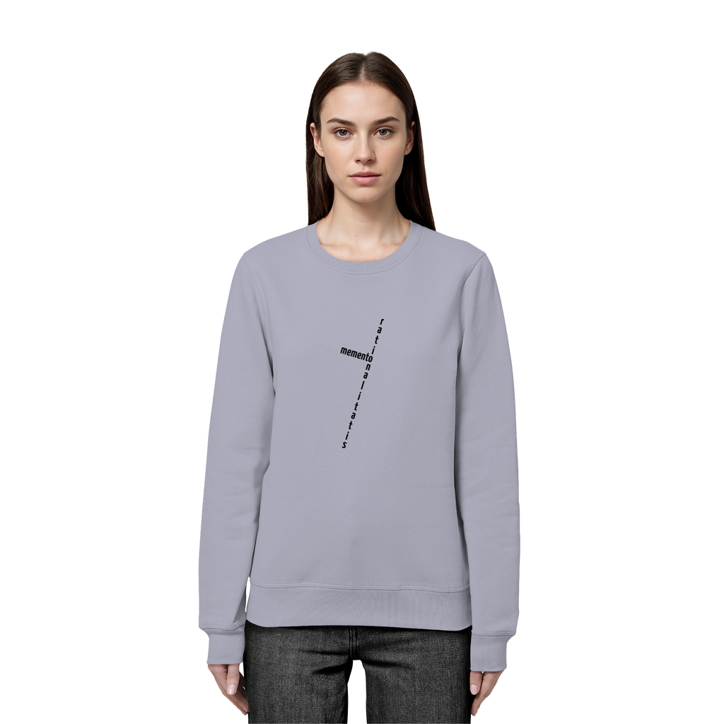BLACK FRONT (K2) - Organic Basic Unisex Sweatshirt