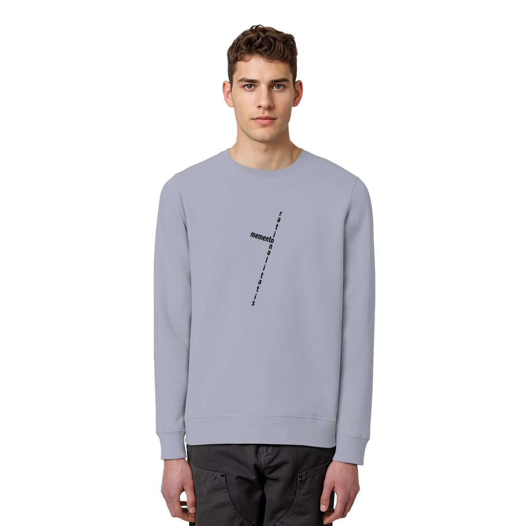 BLACK FRONT (K2) - Organic Basic Unisex Sweatshirt