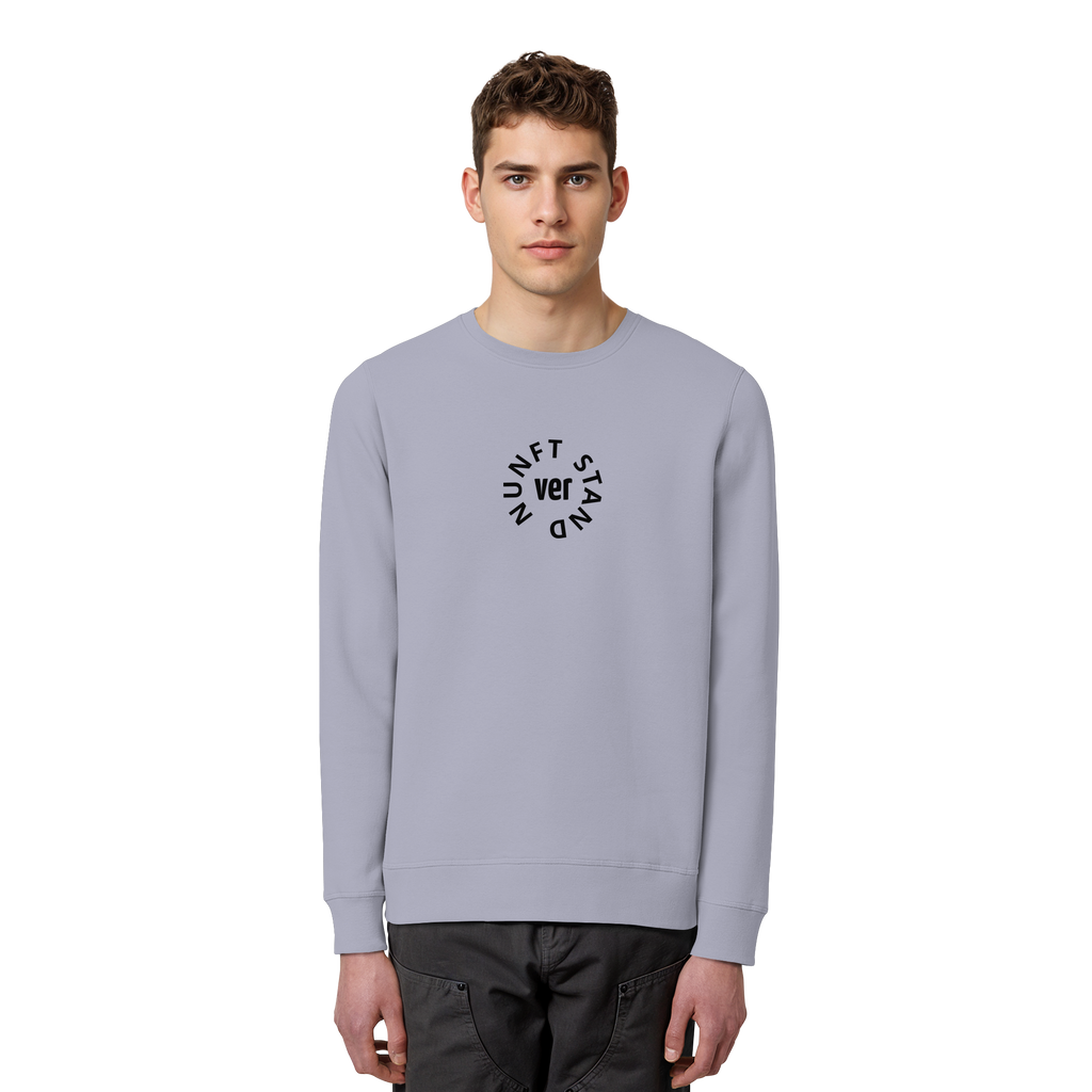 BLACK FRONT (K4) - Organic Basic Unisex Sweatshirt