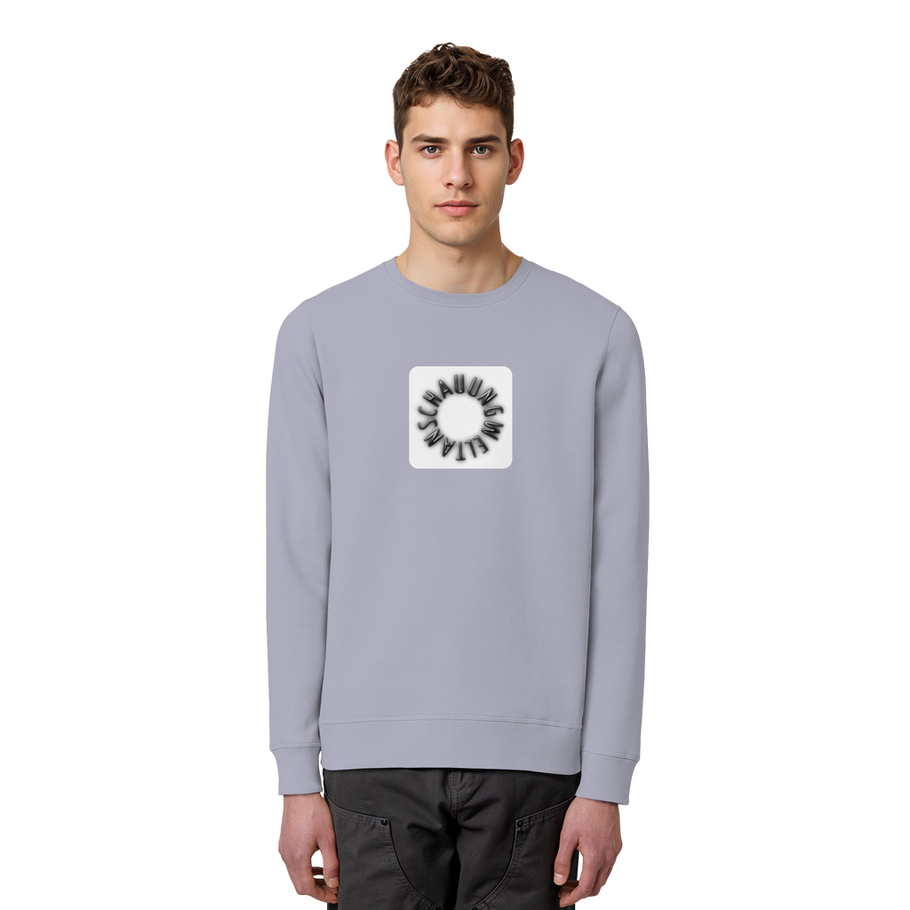 BLACK FRONT (K5) - Organic Basic Unisex Sweatshirt