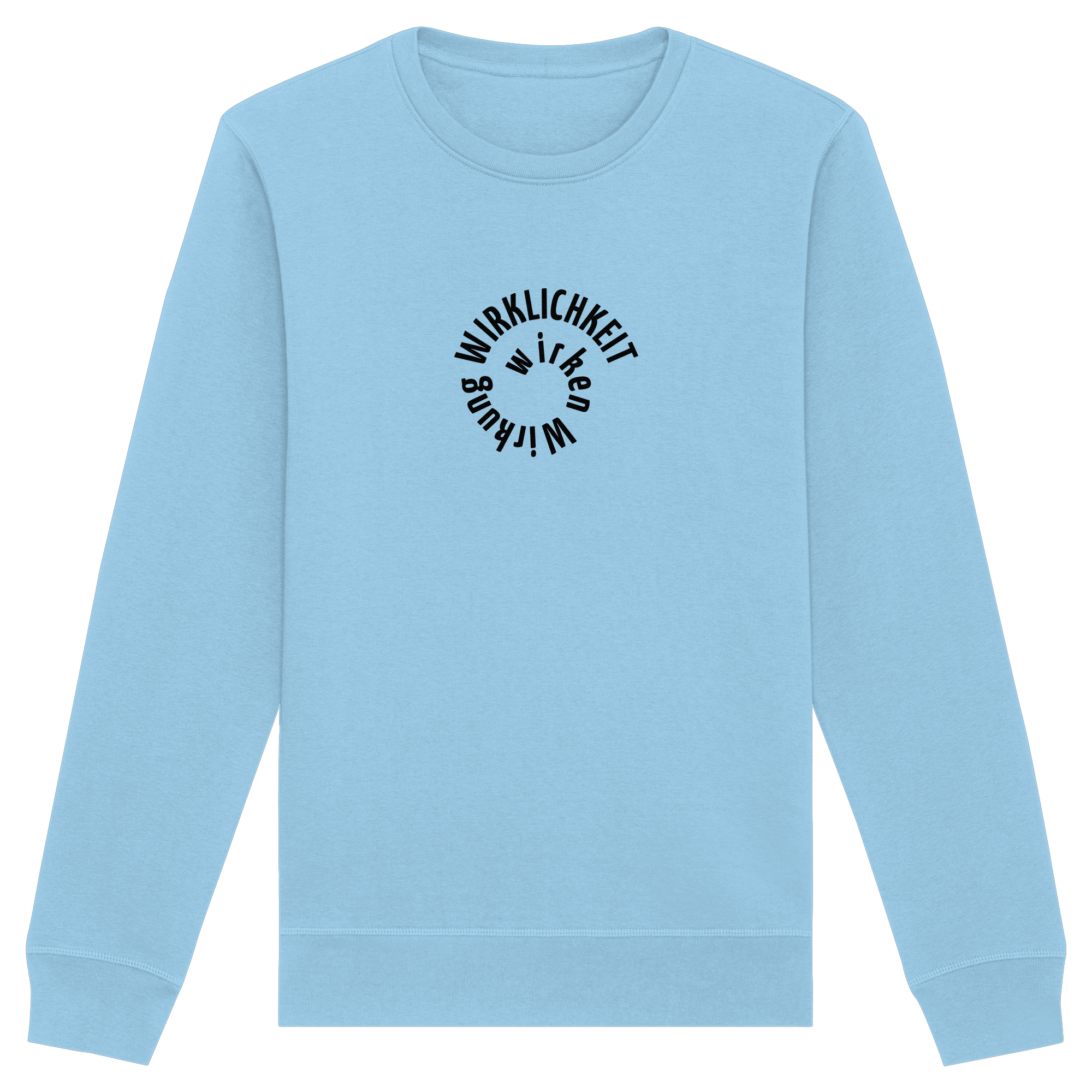 BLACK FRONT - Basic Unisex Sweatshirt