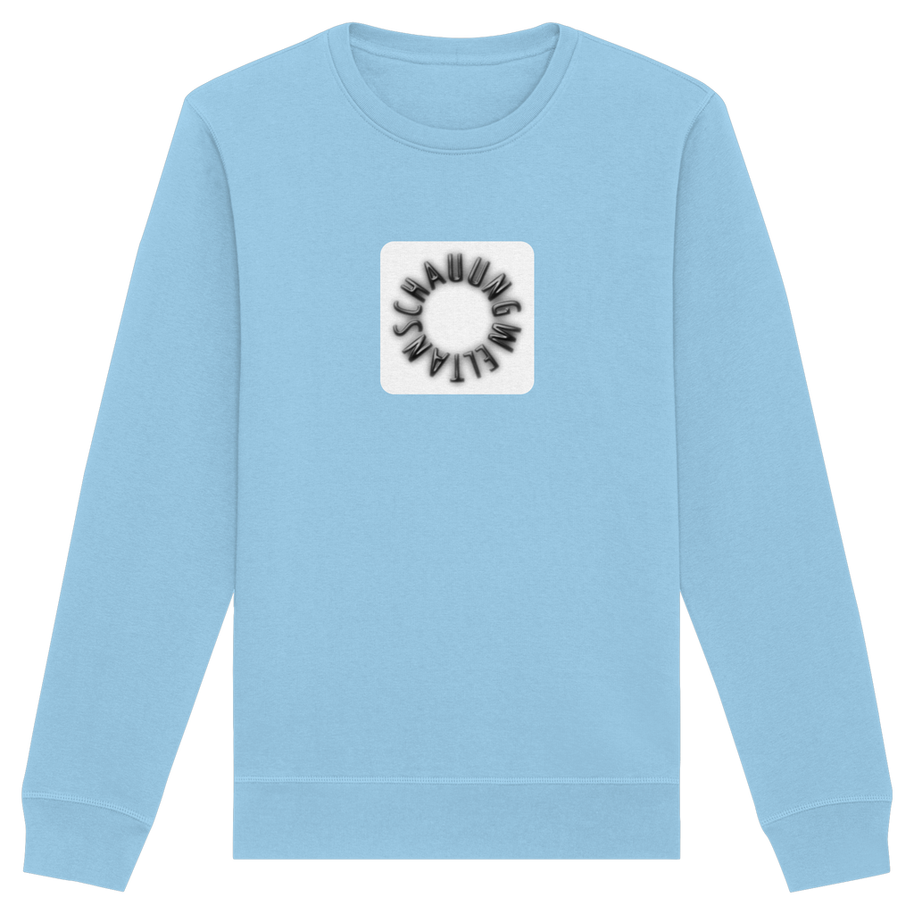 BLACK FRONT (K5) - Organic Basic Unisex Sweatshirt