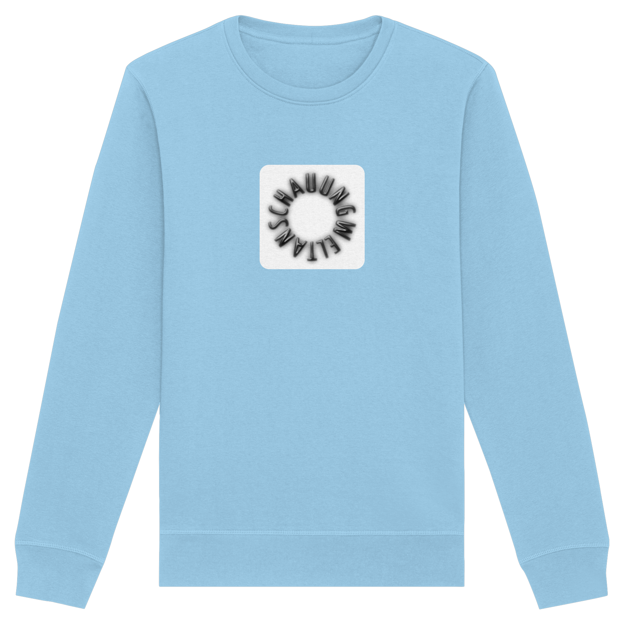 BLACK FRONT (K5) - Organic Basic Unisex Sweatshirt