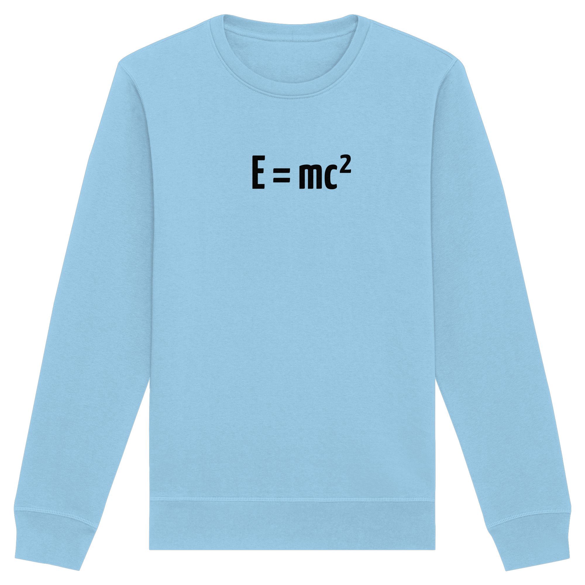 BLACK FRONT (K3) - Organic Basic Unisex Sweatshirt