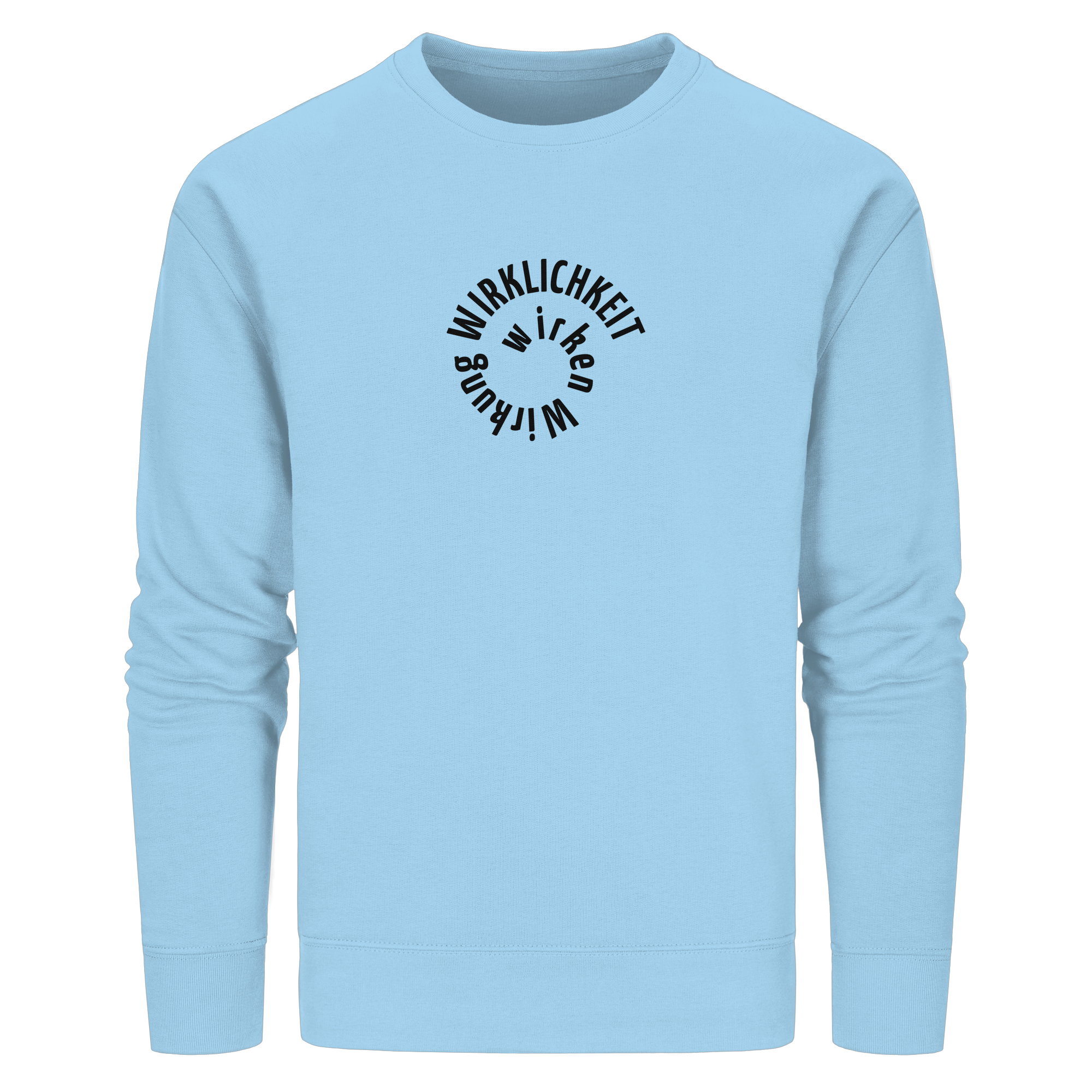 BLACK FRONT - Basic Unisex Sweatshirt