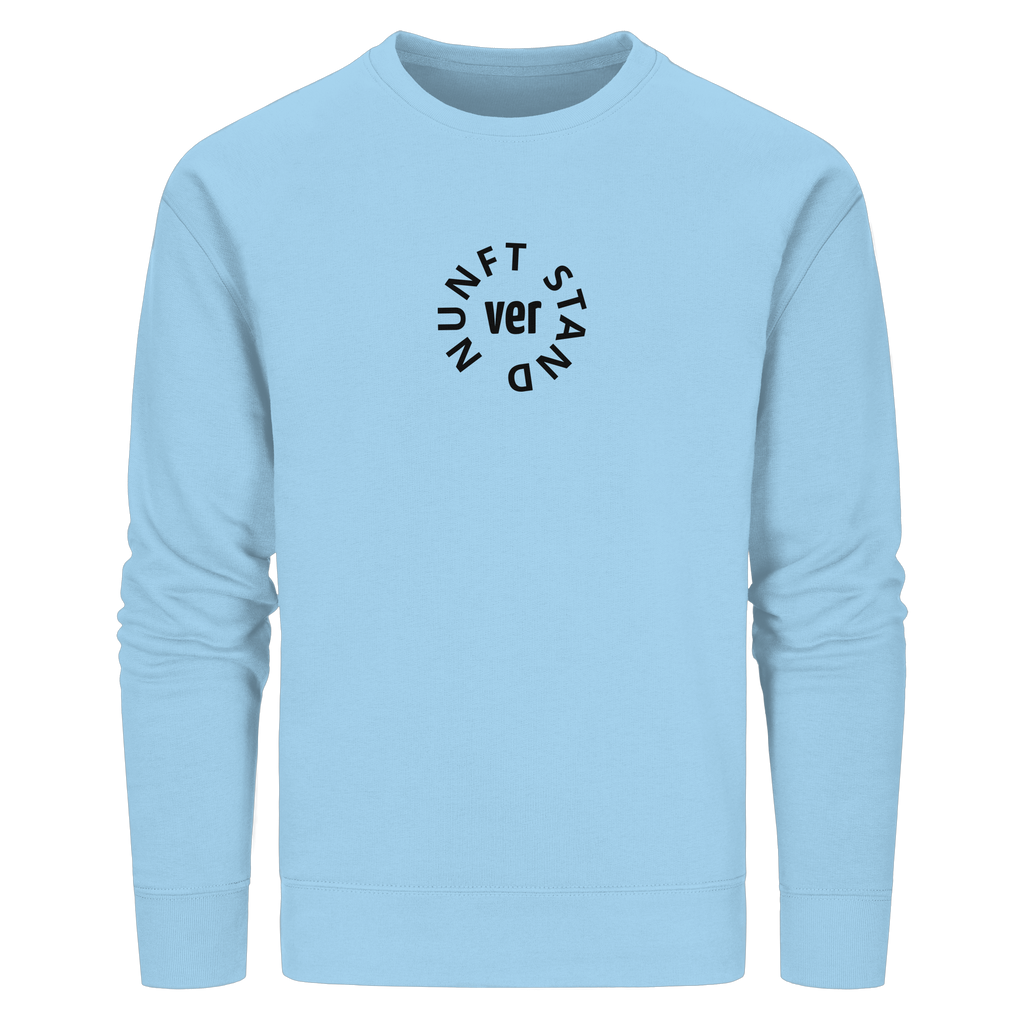 BLACK FRONT (K4) - Organic Basic Unisex Sweatshirt