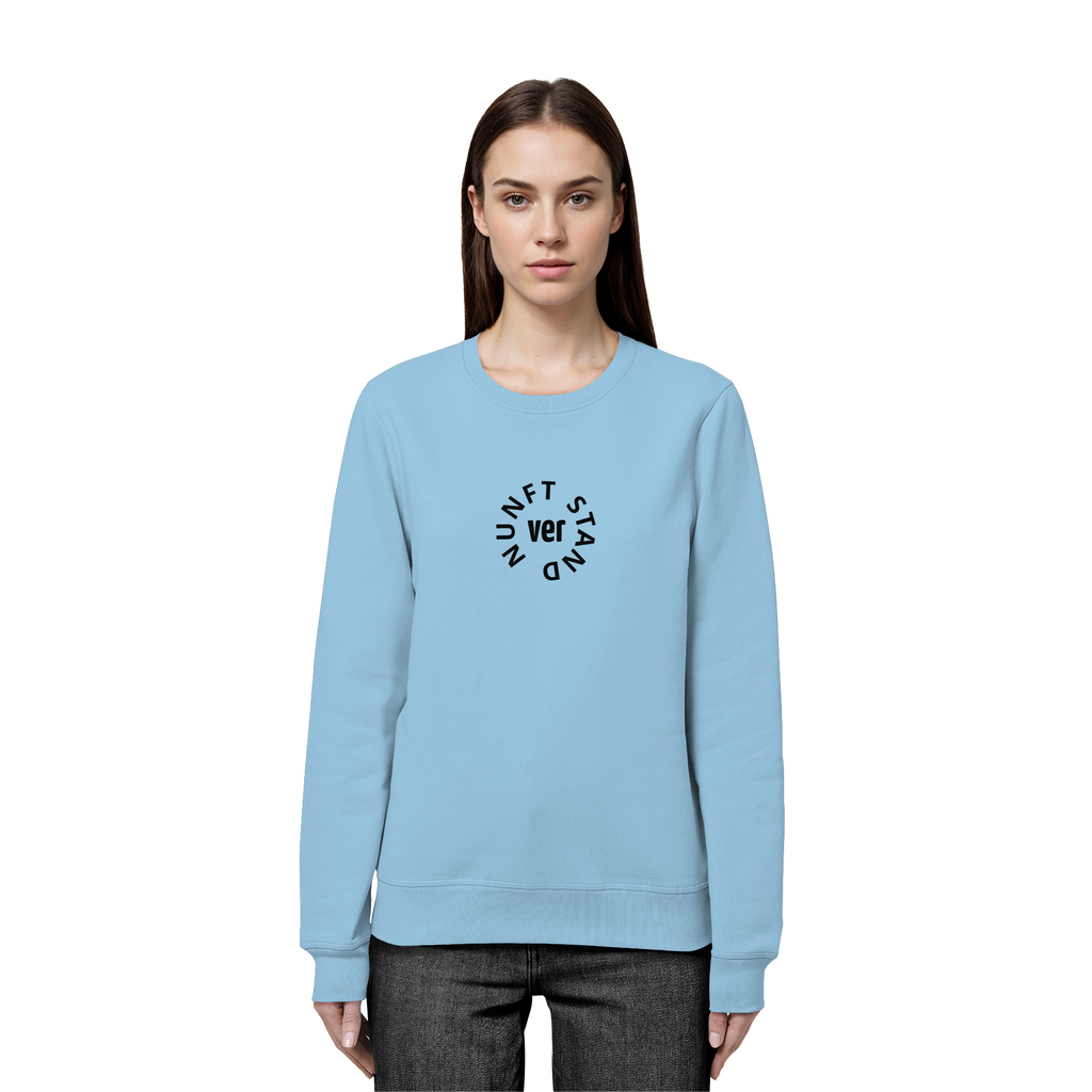 BLACK FRONT (K4) - Organic Basic Unisex Sweatshirt