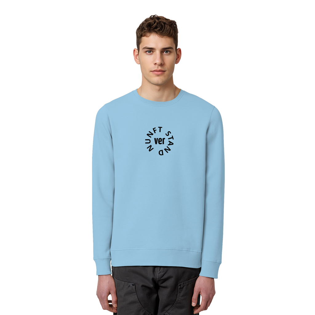 BLACK FRONT (K4) - Organic Basic Unisex Sweatshirt