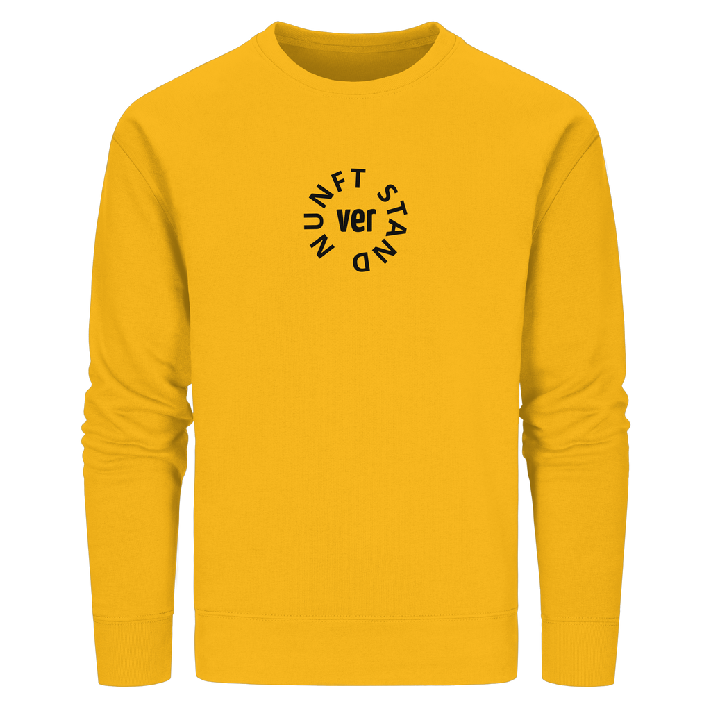 BLACK FRONT (K4) - Organic Basic Unisex Sweatshirt