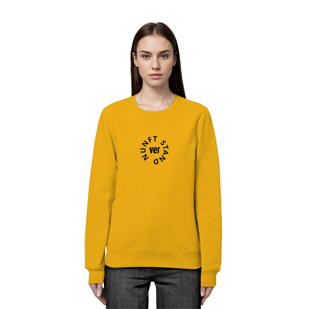 BLACK FRONT (K4) - Organic Basic Unisex Sweatshirt