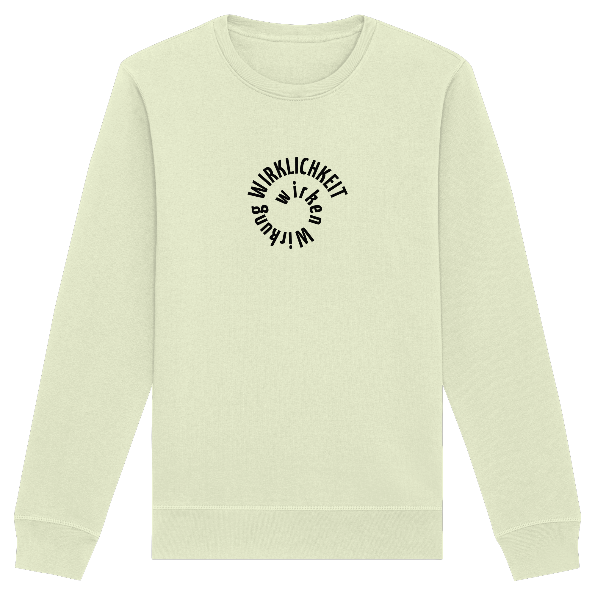 BLACK FRONT - Basic Unisex Sweatshirt