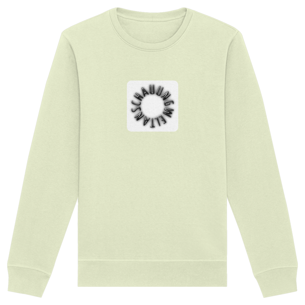 BLACK FRONT (K5) - Organic Basic Unisex Sweatshirt