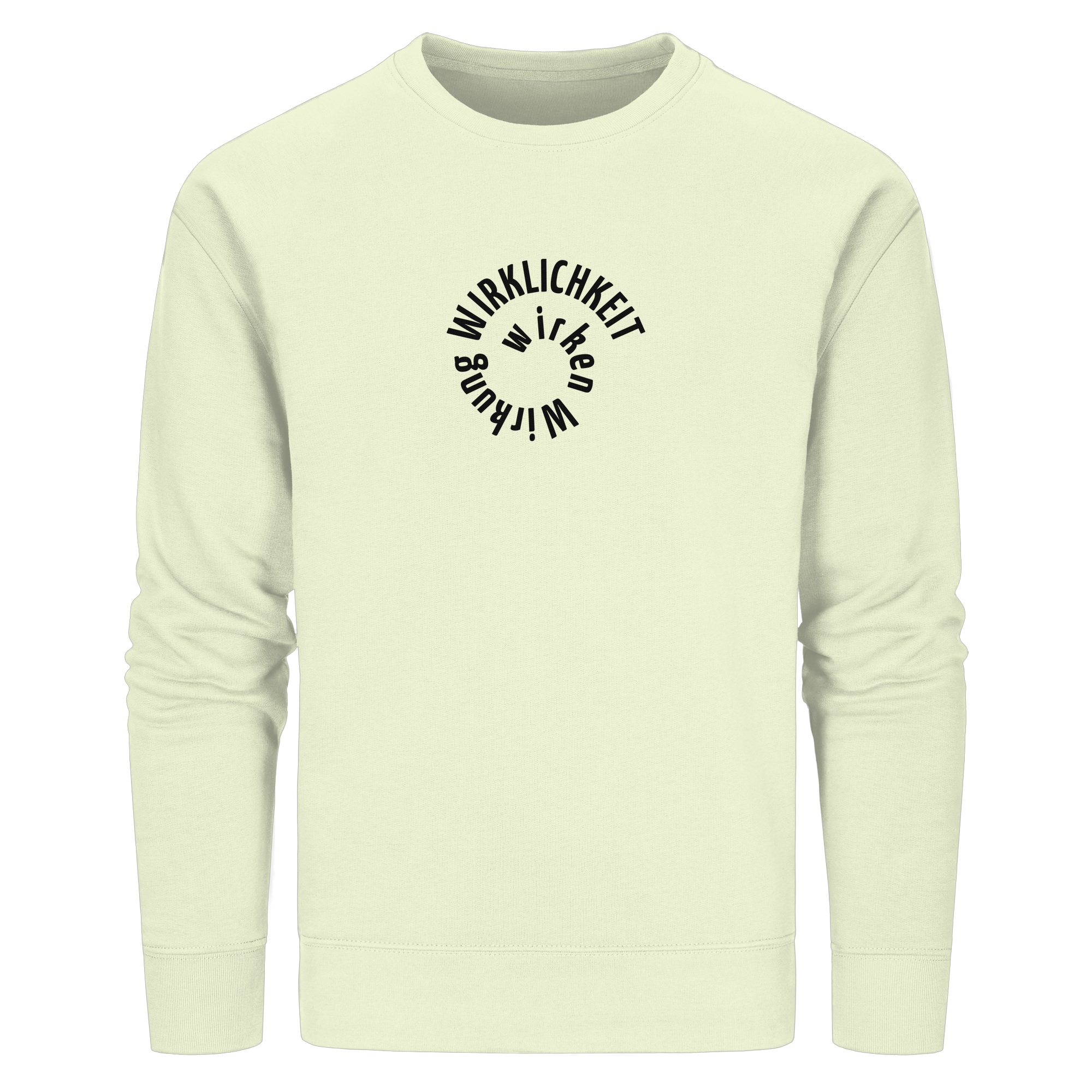 BLACK FRONT - Basic Unisex Sweatshirt