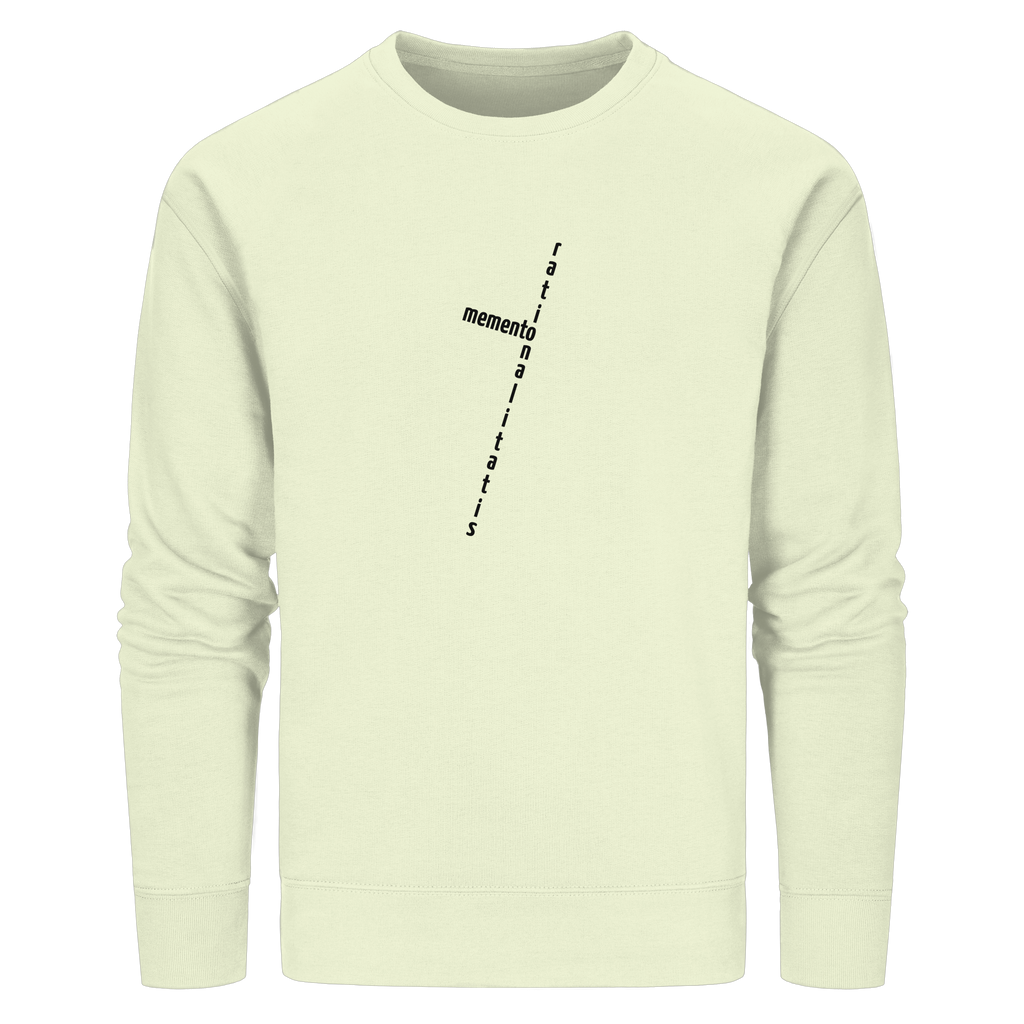 BLACK FRONT (K2) - Organic Basic Unisex Sweatshirt