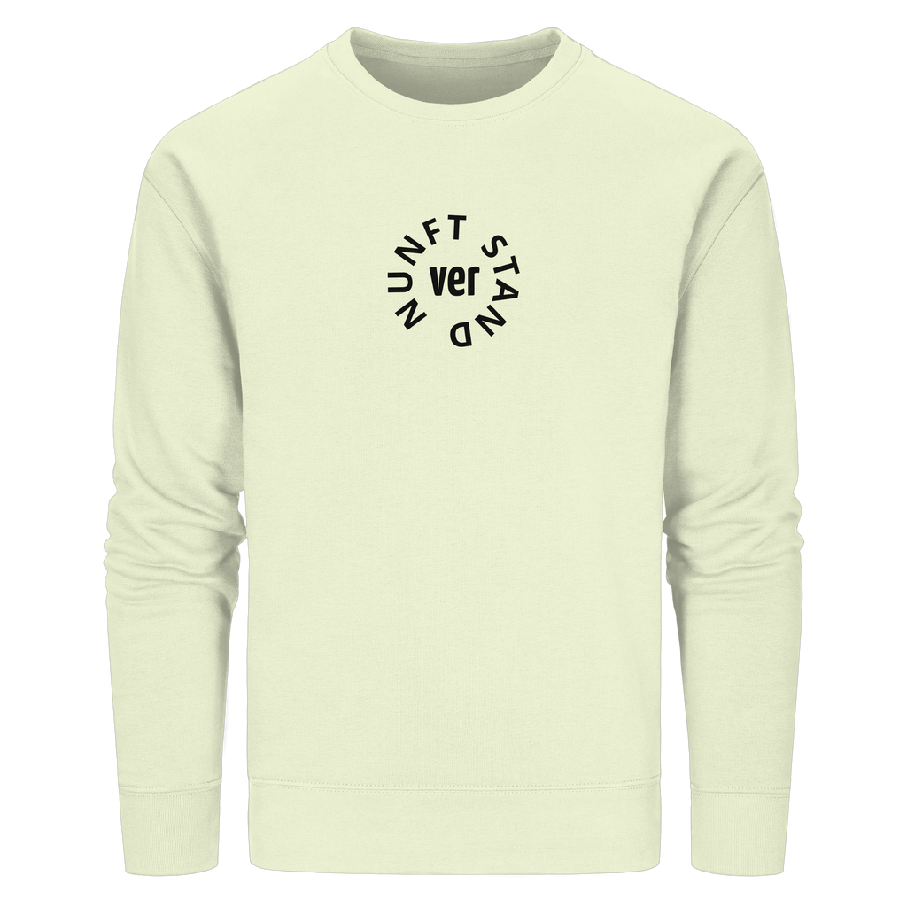 BLACK FRONT (K4) - Organic Basic Unisex Sweatshirt