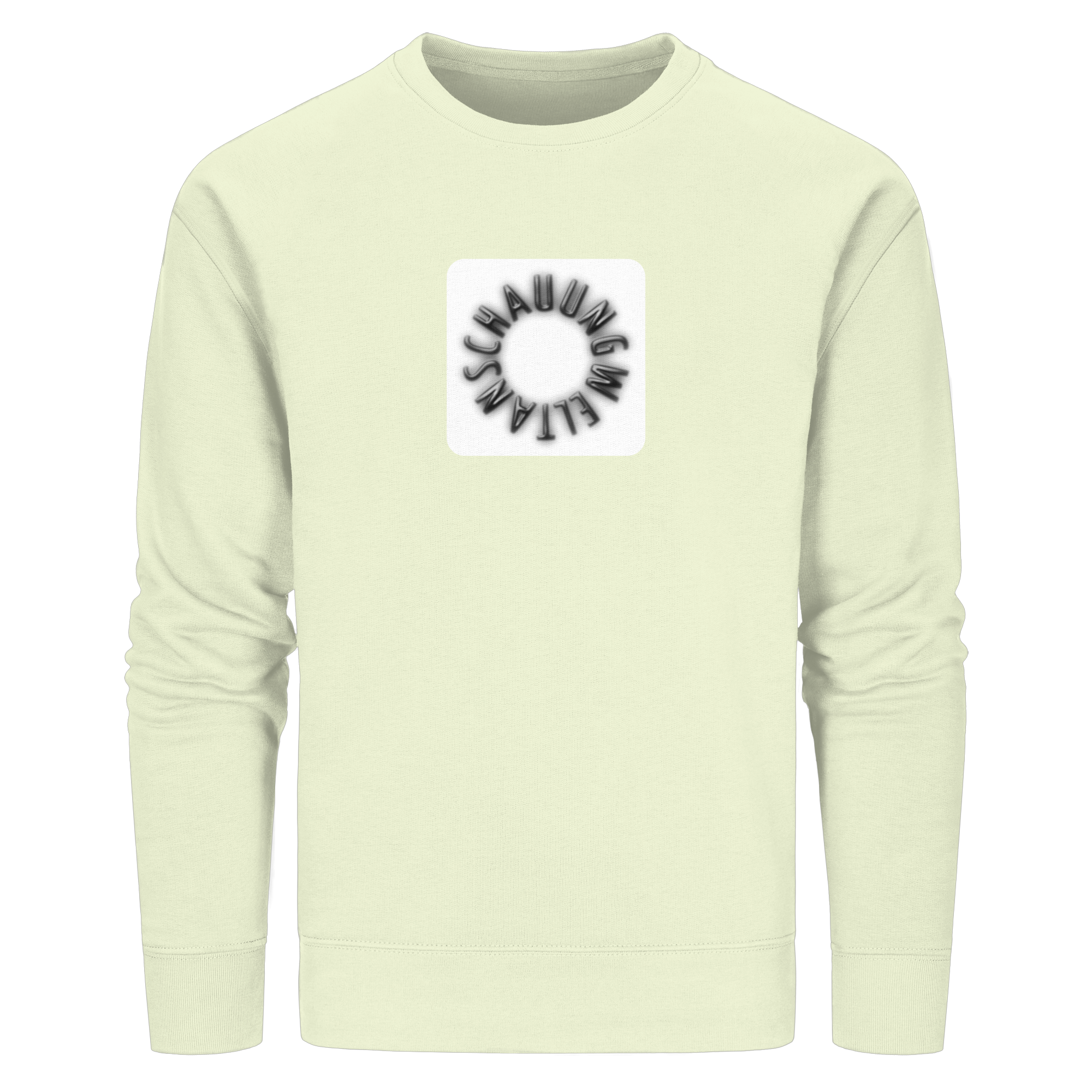 BLACK FRONT (K5) - Organic Basic Unisex Sweatshirt