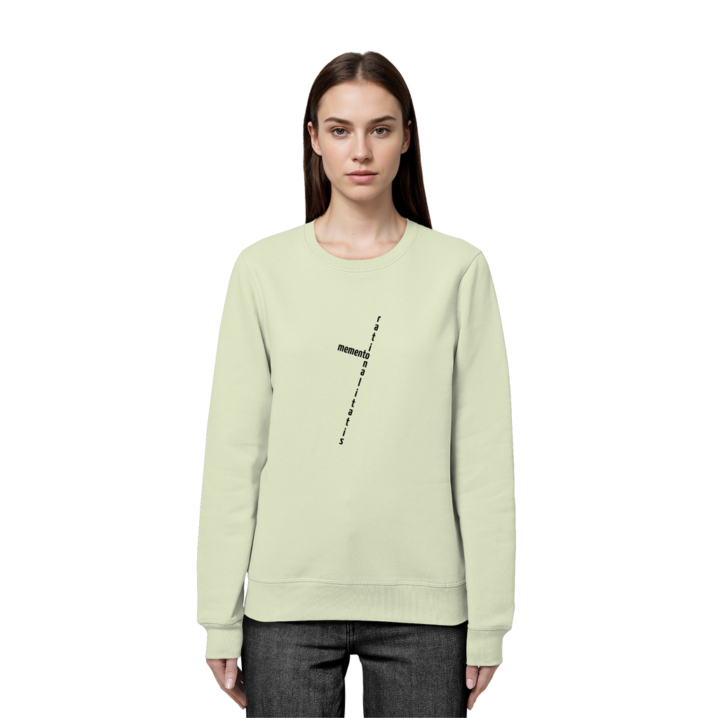 BLACK FRONT (K2) - Organic Basic Unisex Sweatshirt