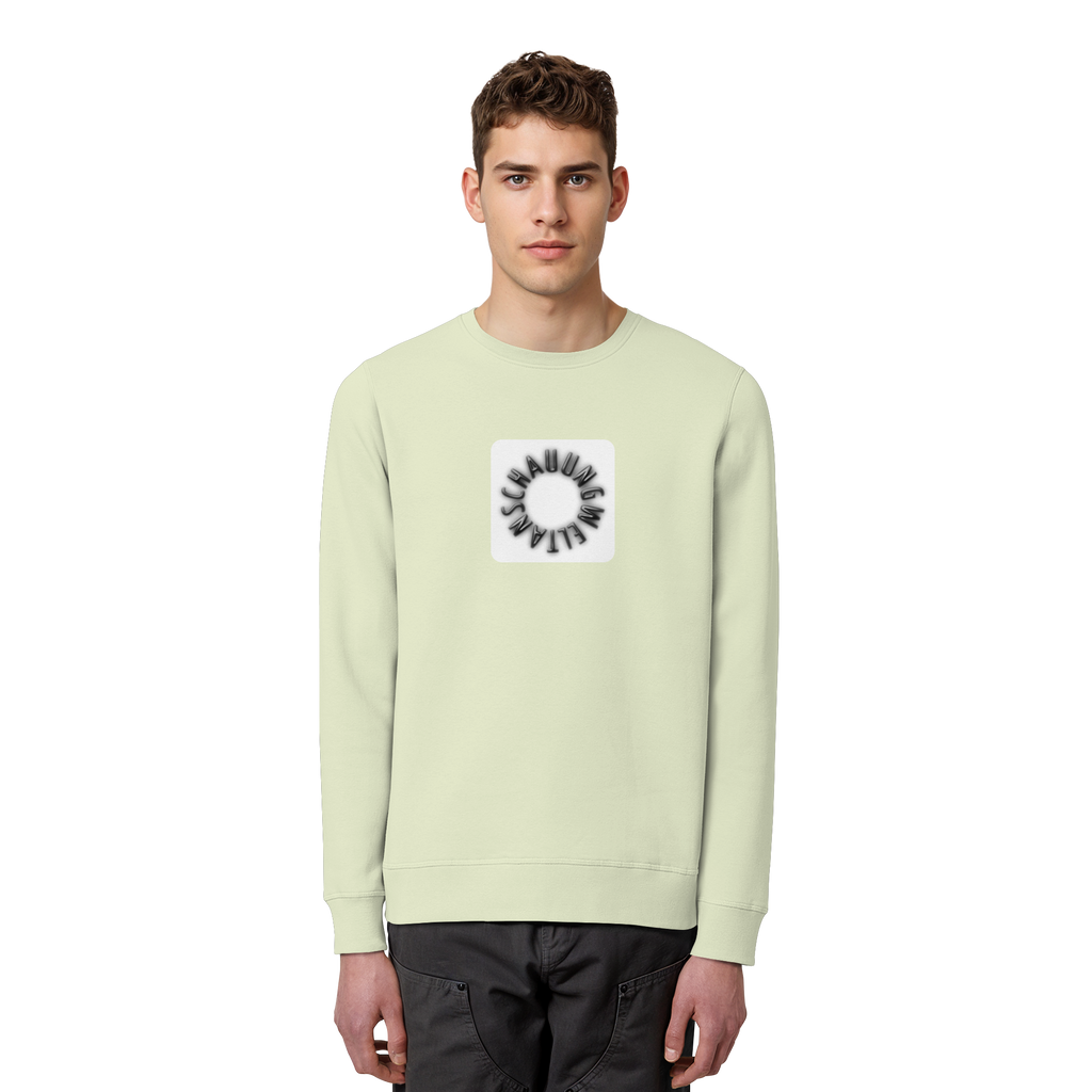 BLACK FRONT (K5) - Organic Basic Unisex Sweatshirt