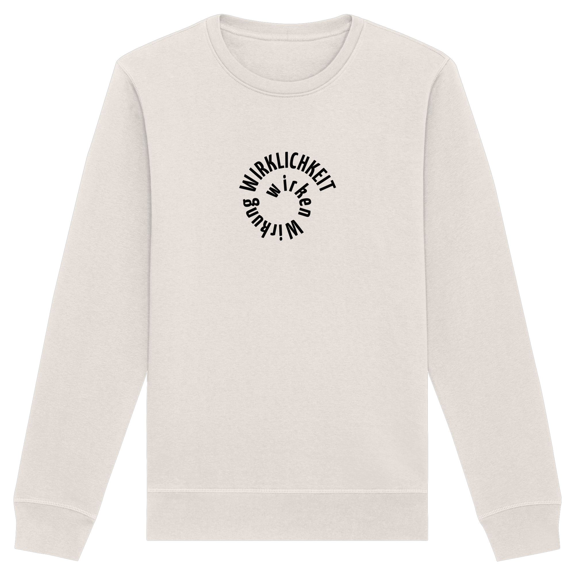 BLACK FRONT - Basic Unisex Sweatshirt