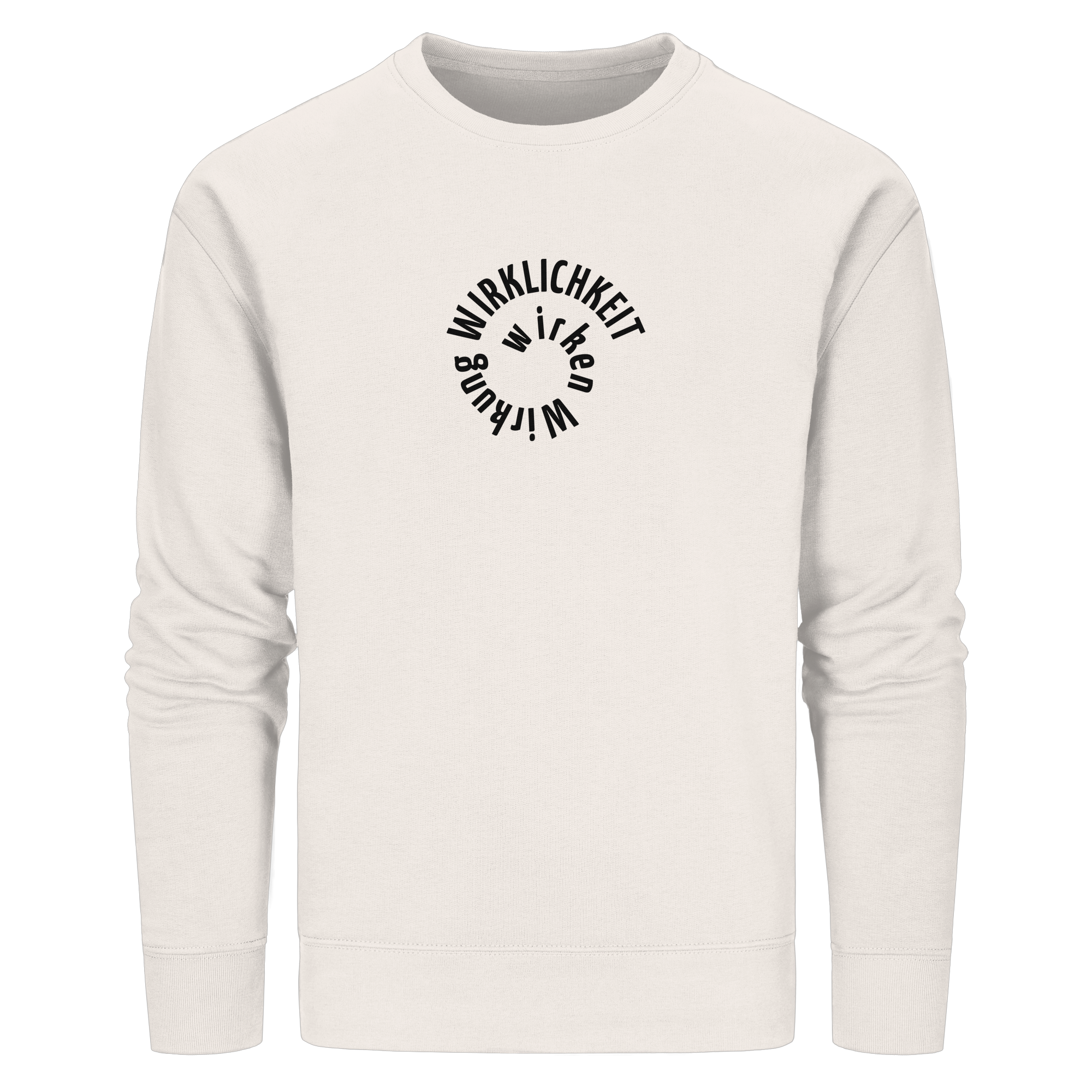 BLACK FRONT - Basic Unisex Sweatshirt