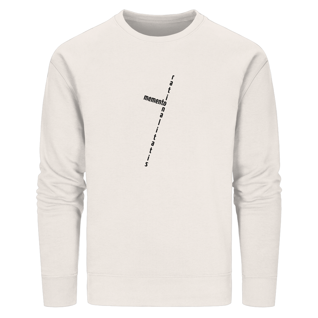 BLACK FRONT (K2) - Organic Basic Unisex Sweatshirt