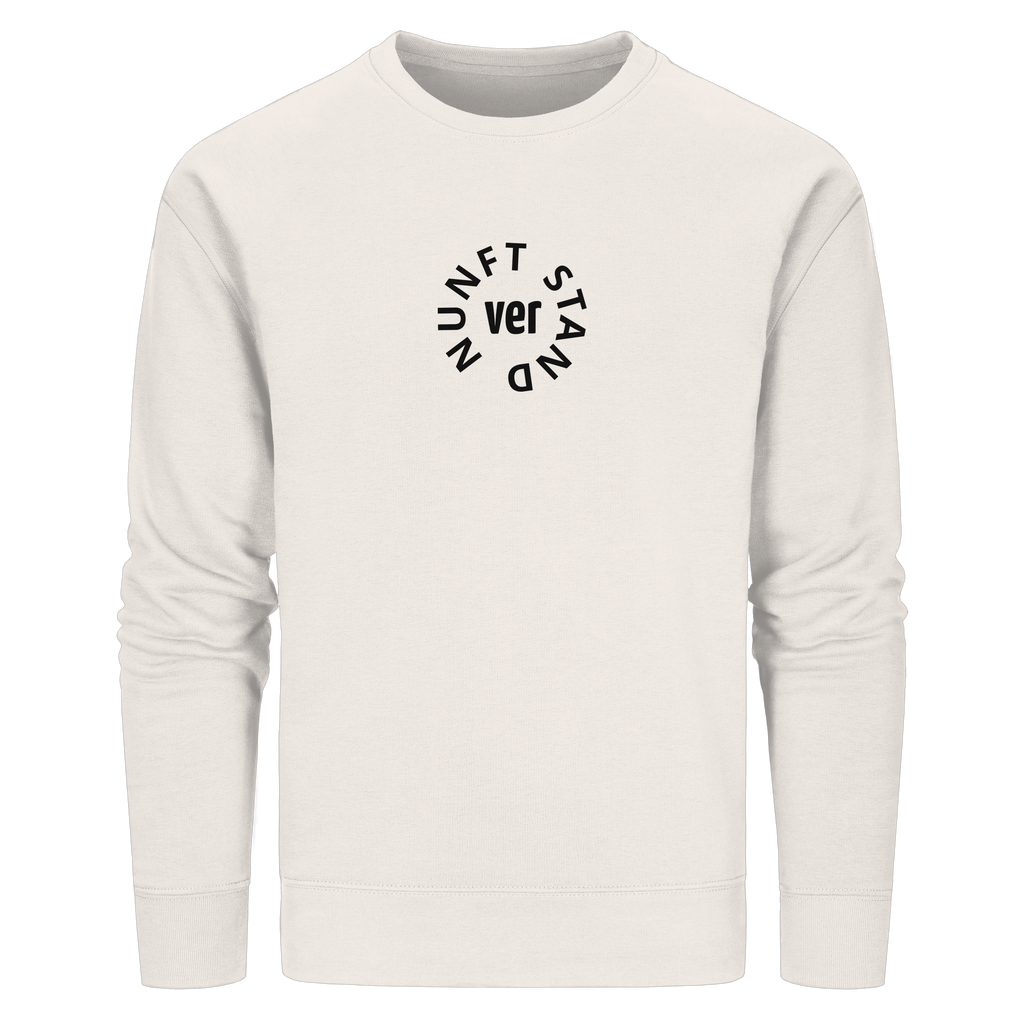 BLACK FRONT (K4) - Organic Basic Unisex Sweatshirt